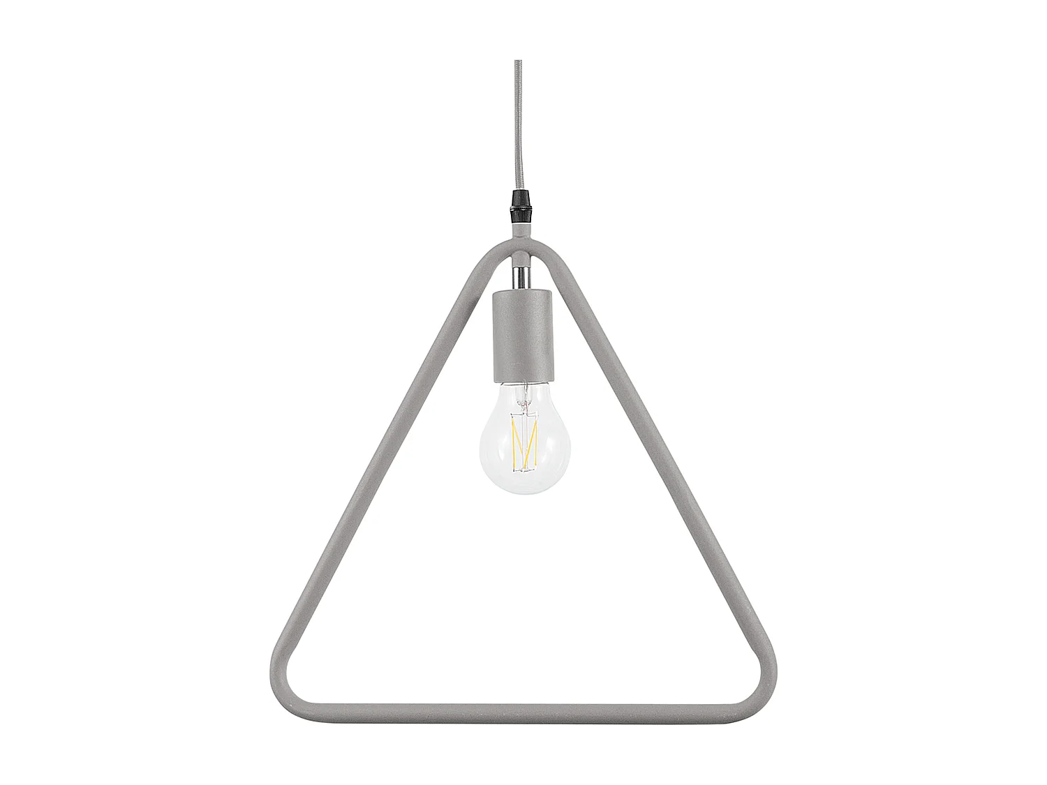 Lampe suspension JURUENA Métal Gris clair
