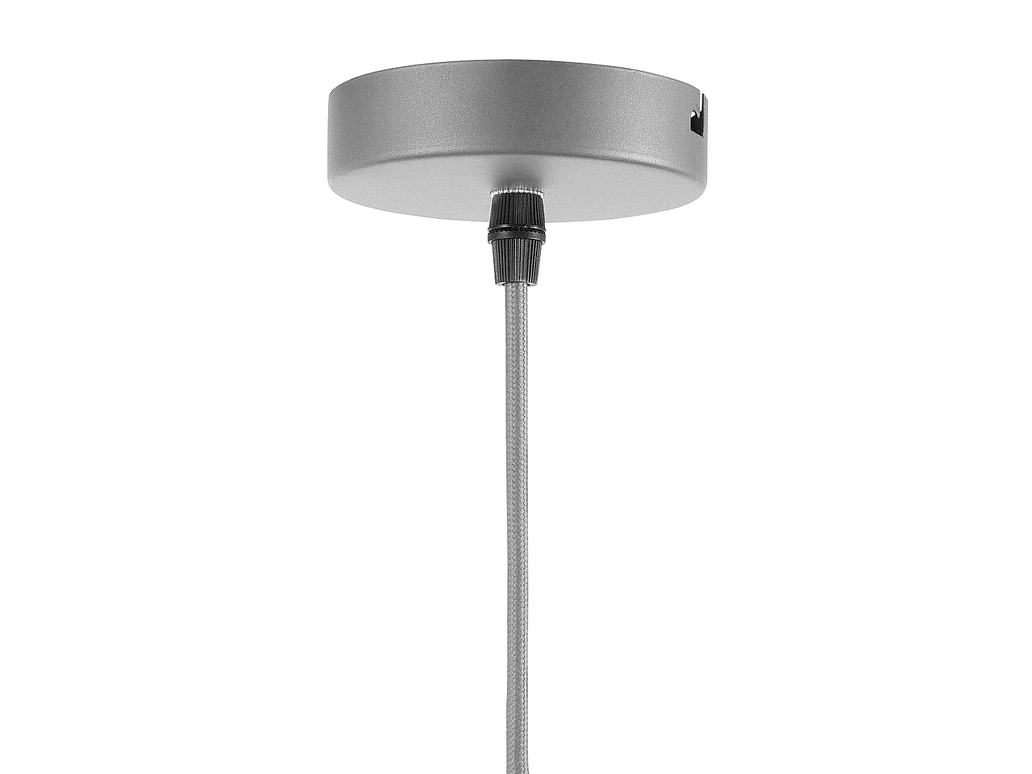 Lampe suspension JURUENA Métal Gris clair