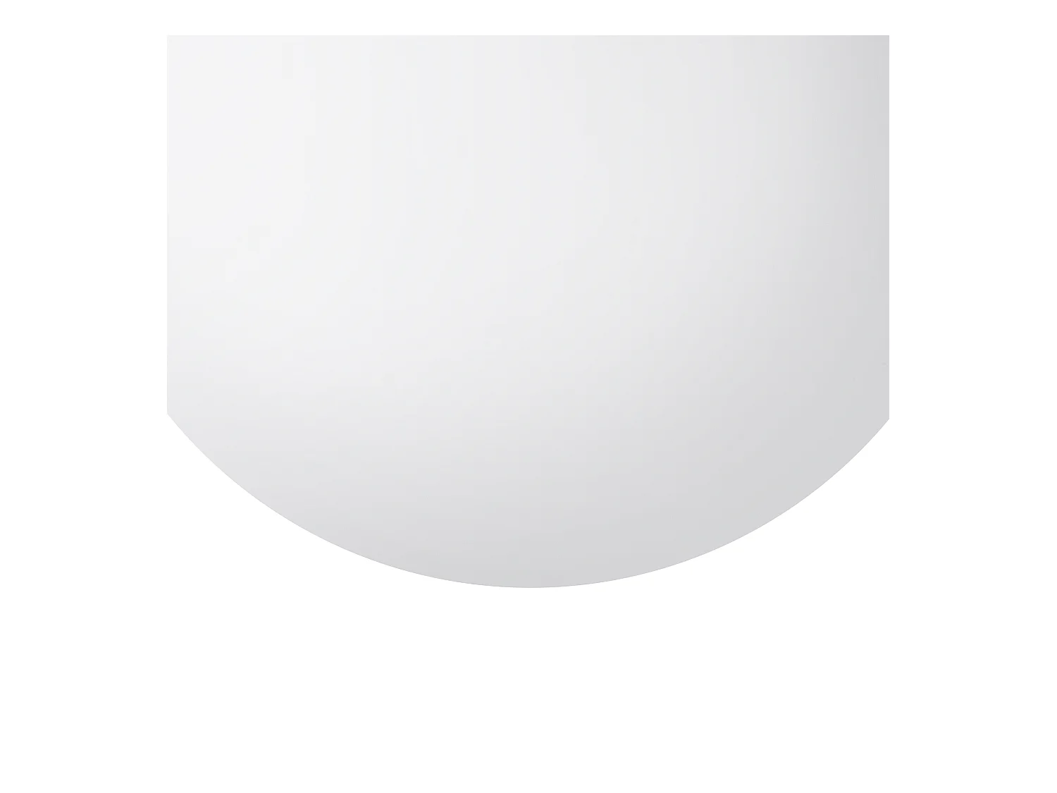 Hanglamp BARROW L Glas Wit