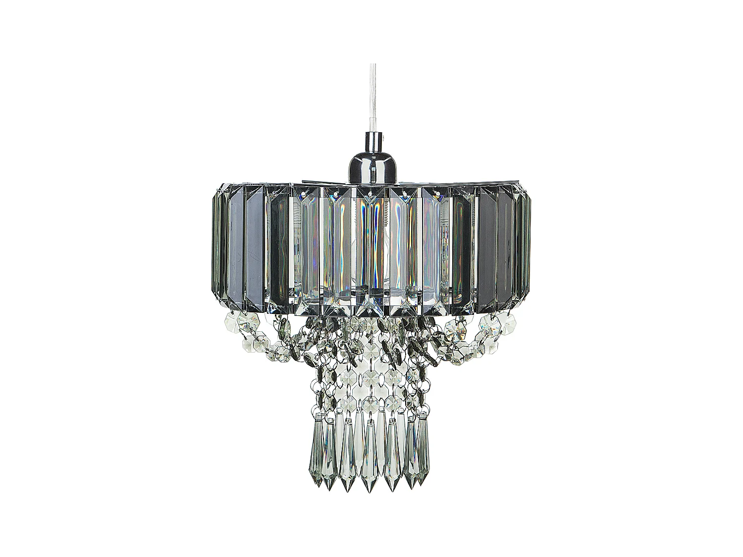 Lustre ADORN Métal Gris clair