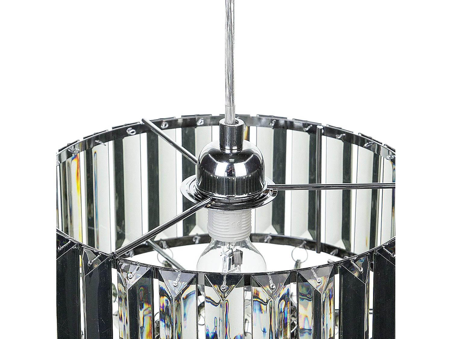 Lustre ADORN Métal Gris clair