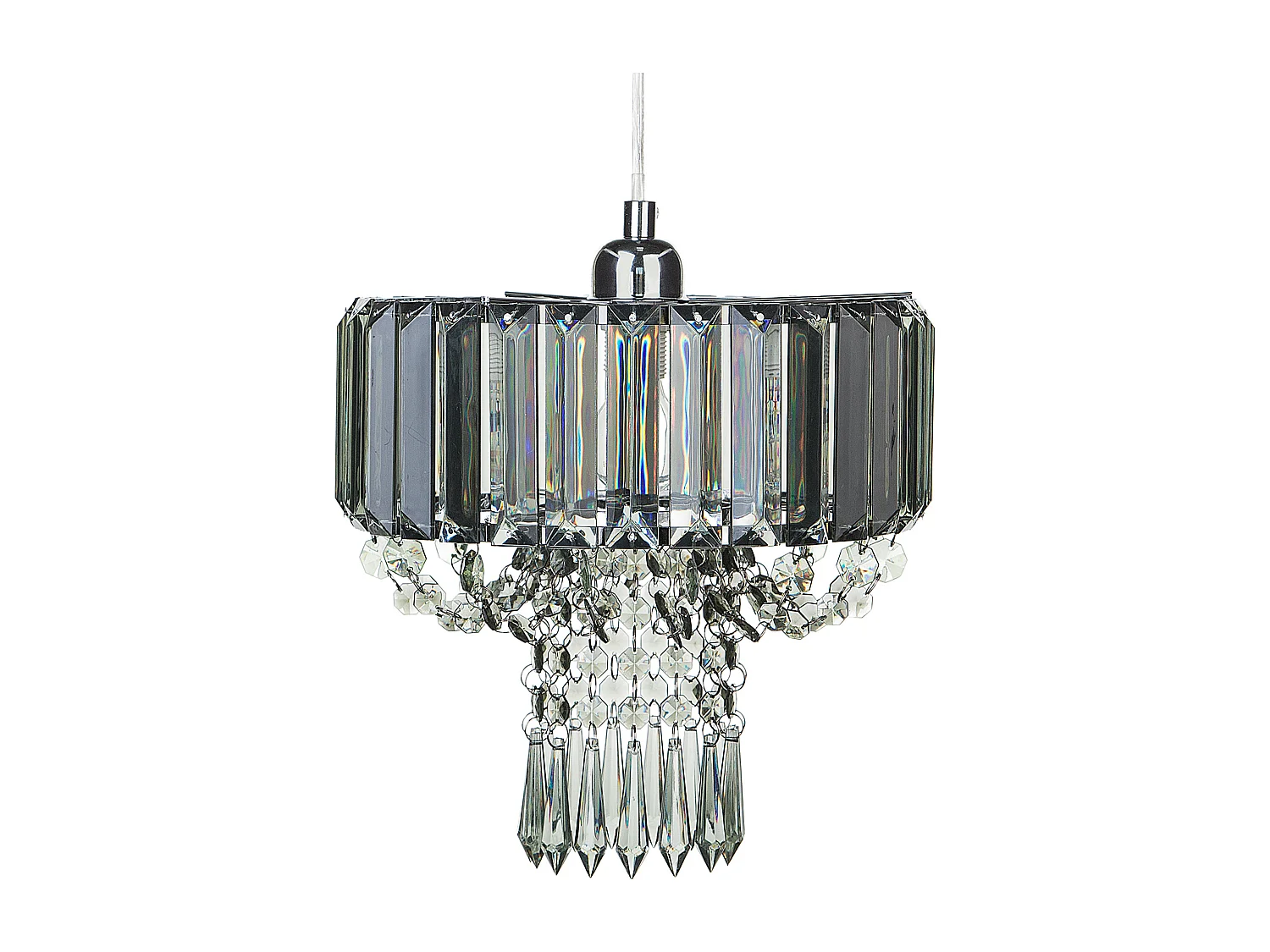 Lustre ADORN Métal Gris clair