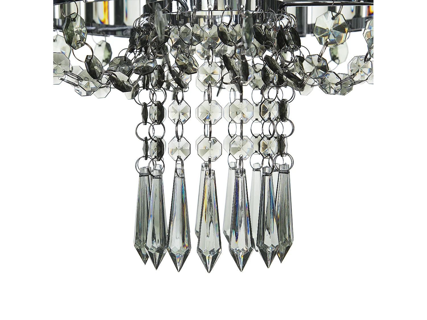 Lustre ADORN Métal Gris clair