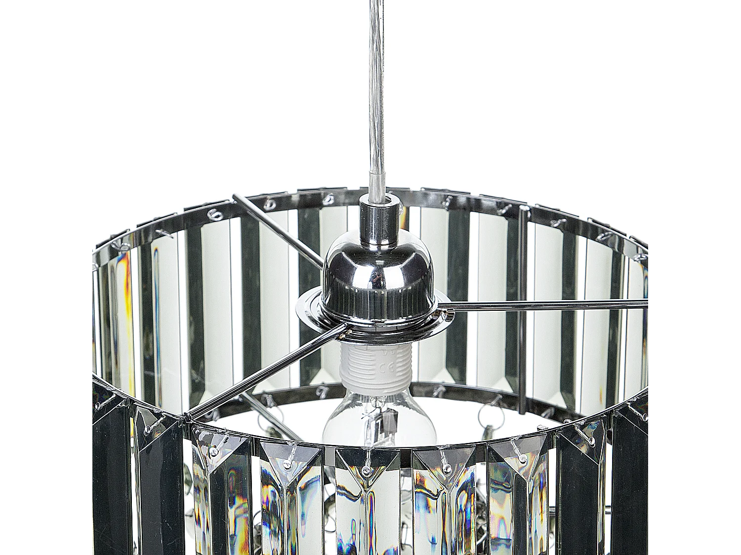 Lustre ADORN Métal Gris clair