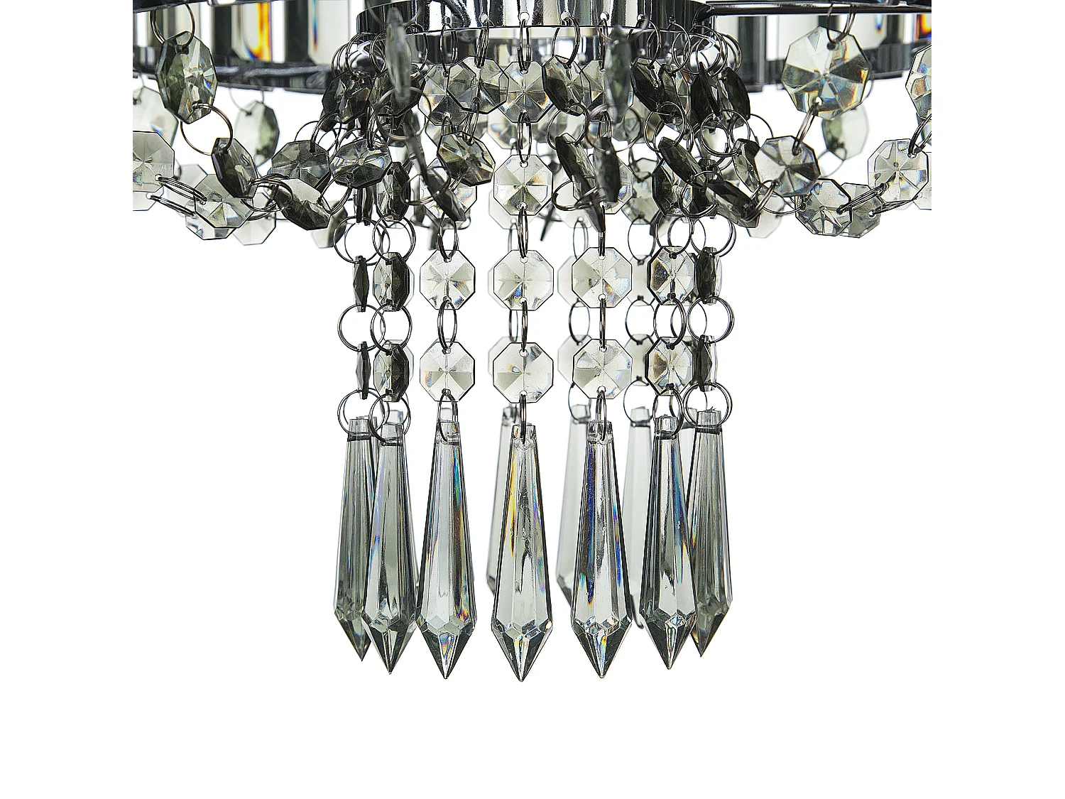 Lustre ADORN Métal Gris clair