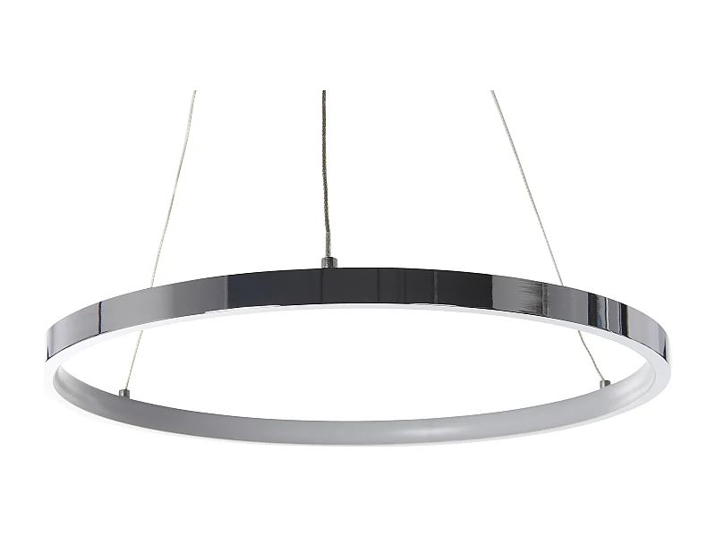 Lampadario a LED JORDAN Metallo Argento