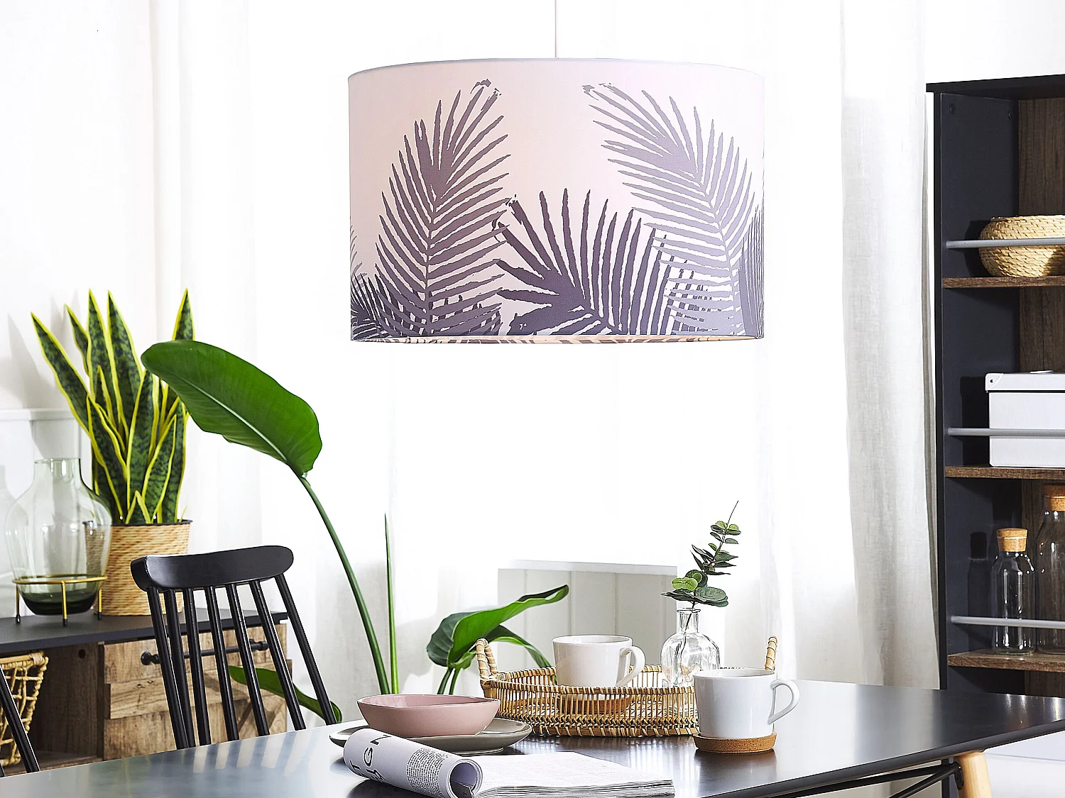 Hängelampe ZILLER Weiss