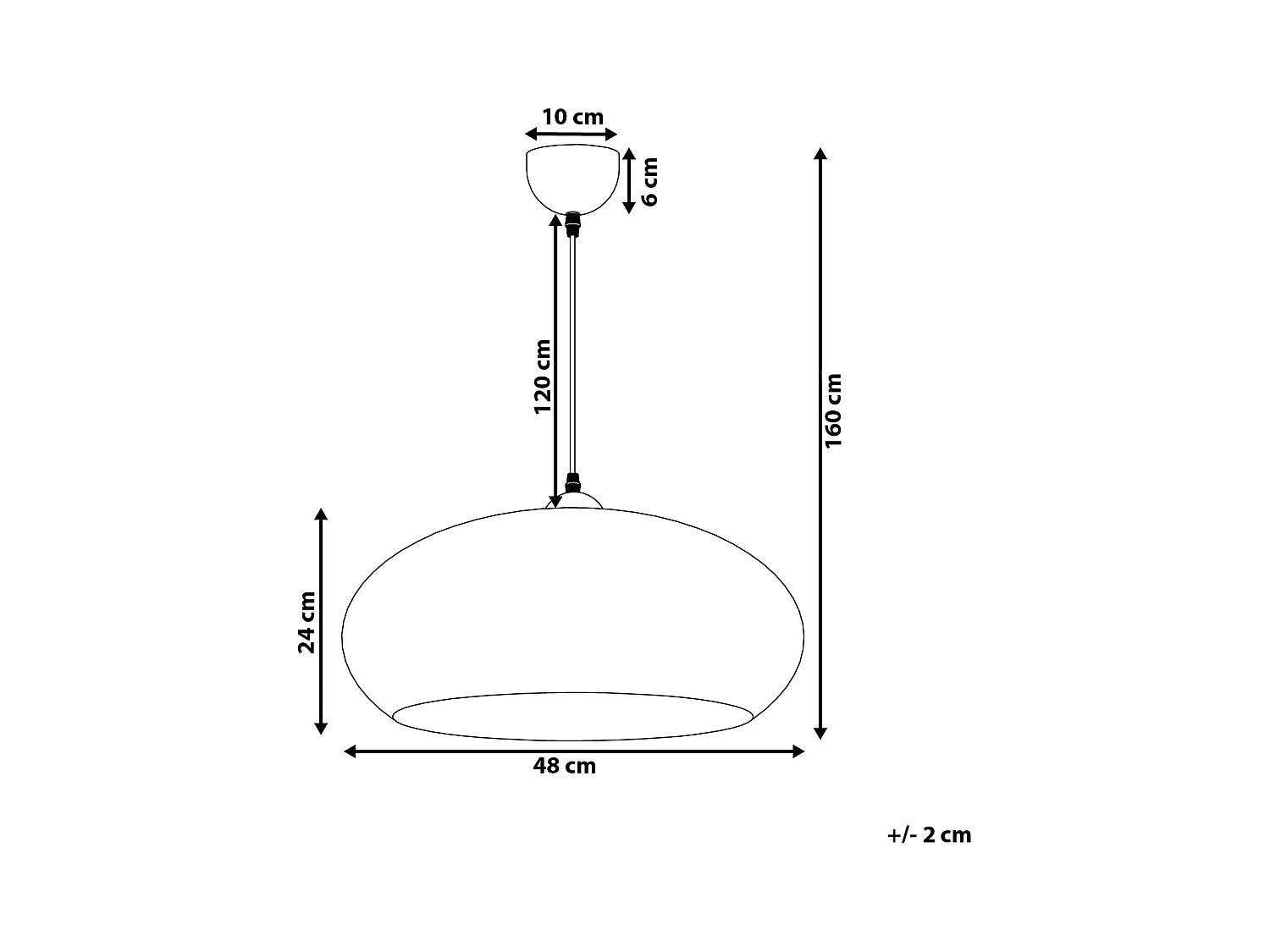 Lampa wisząca LIMNATIS Metal Złoty