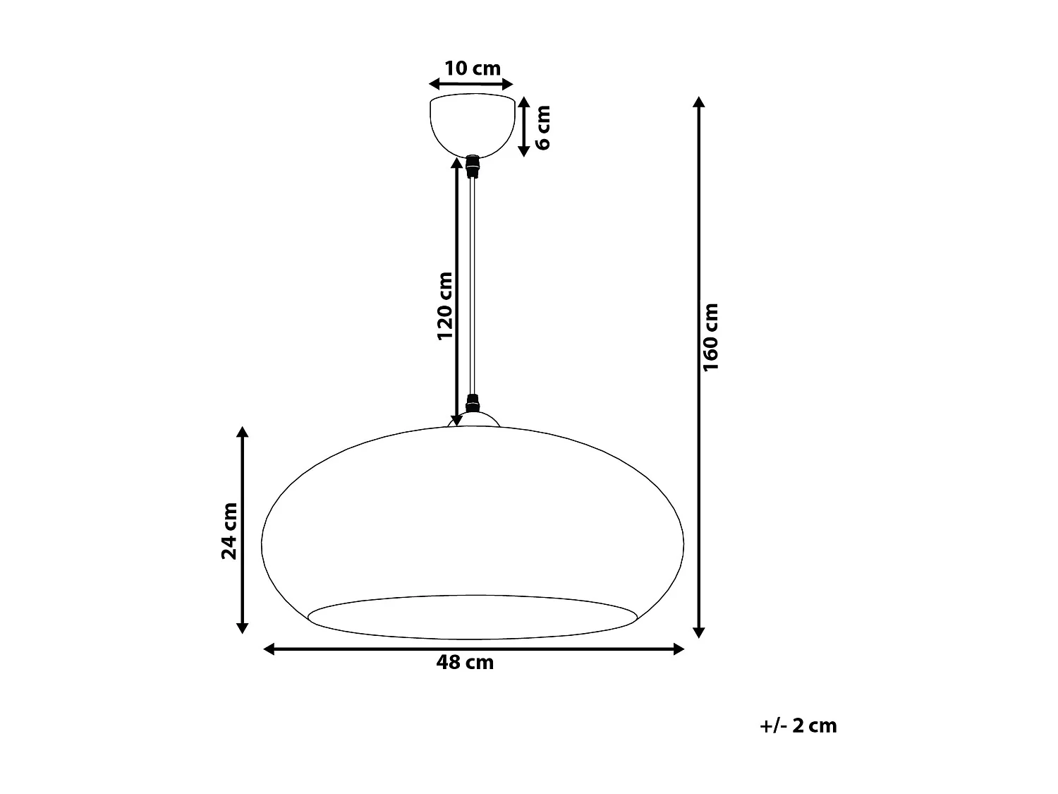 Lampe suspension LIMNATIS Métal Doré