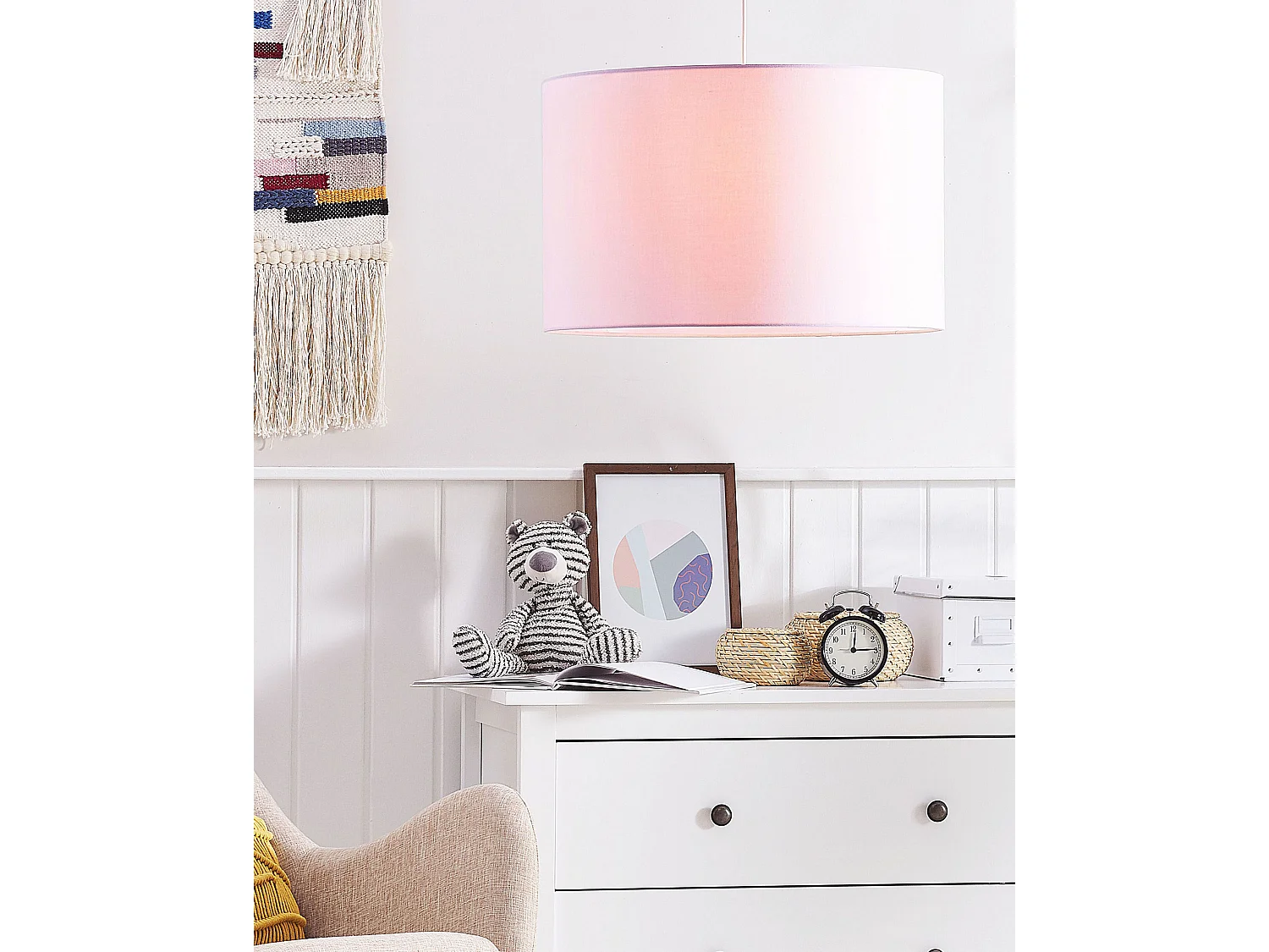 Hängelampe LOVU Rosa