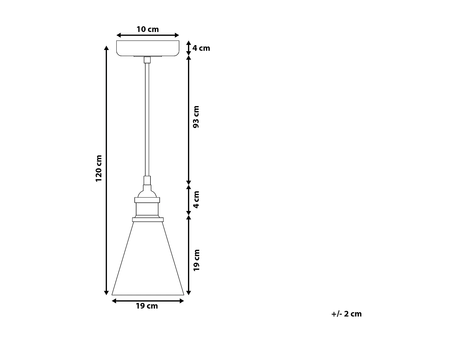 Lampe suspension BERGANTES Verre Transparent