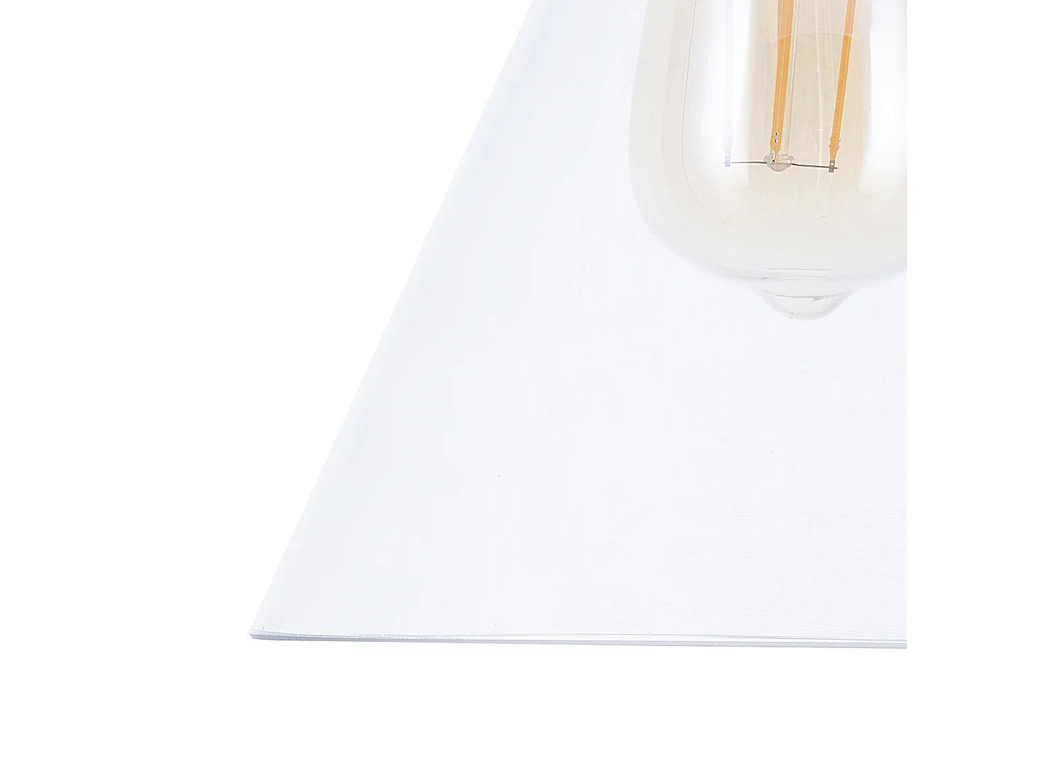 Lampe suspension BERGANTES Verre Transparent