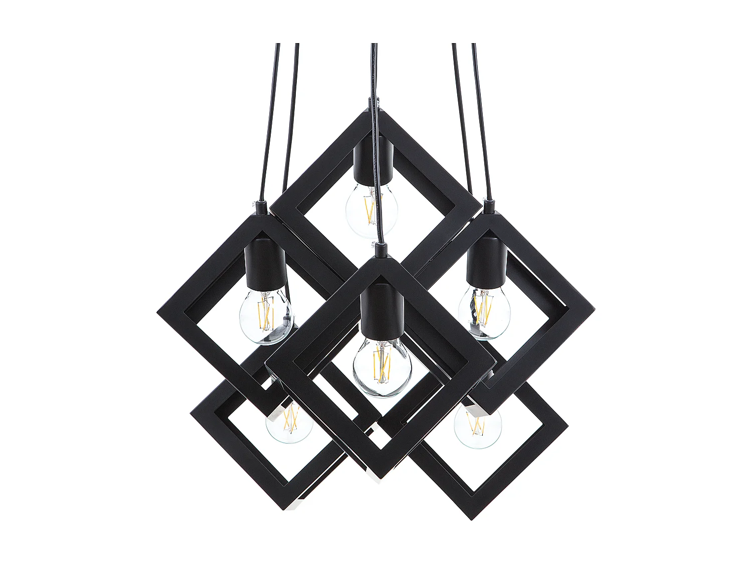 Hanglamp CHRISOLA Metaal Zwart