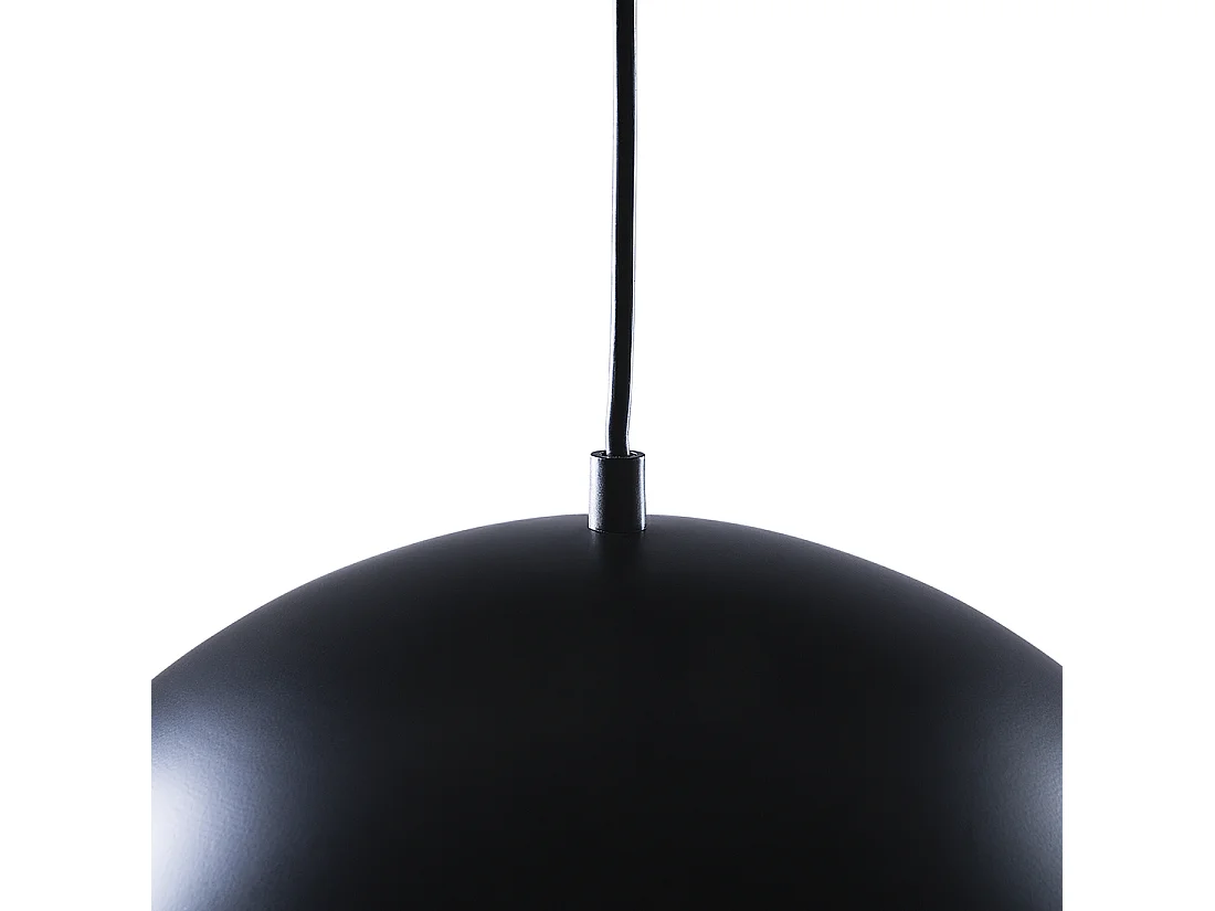 Hängelampe PADMA Metall Schwarz