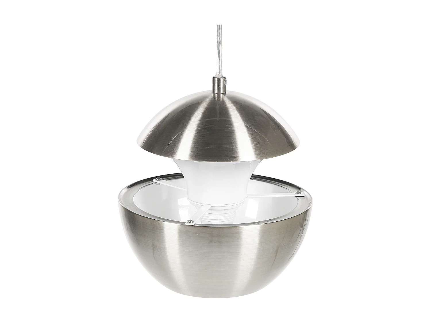 Lampe suspension BOJANA Métal Argenté