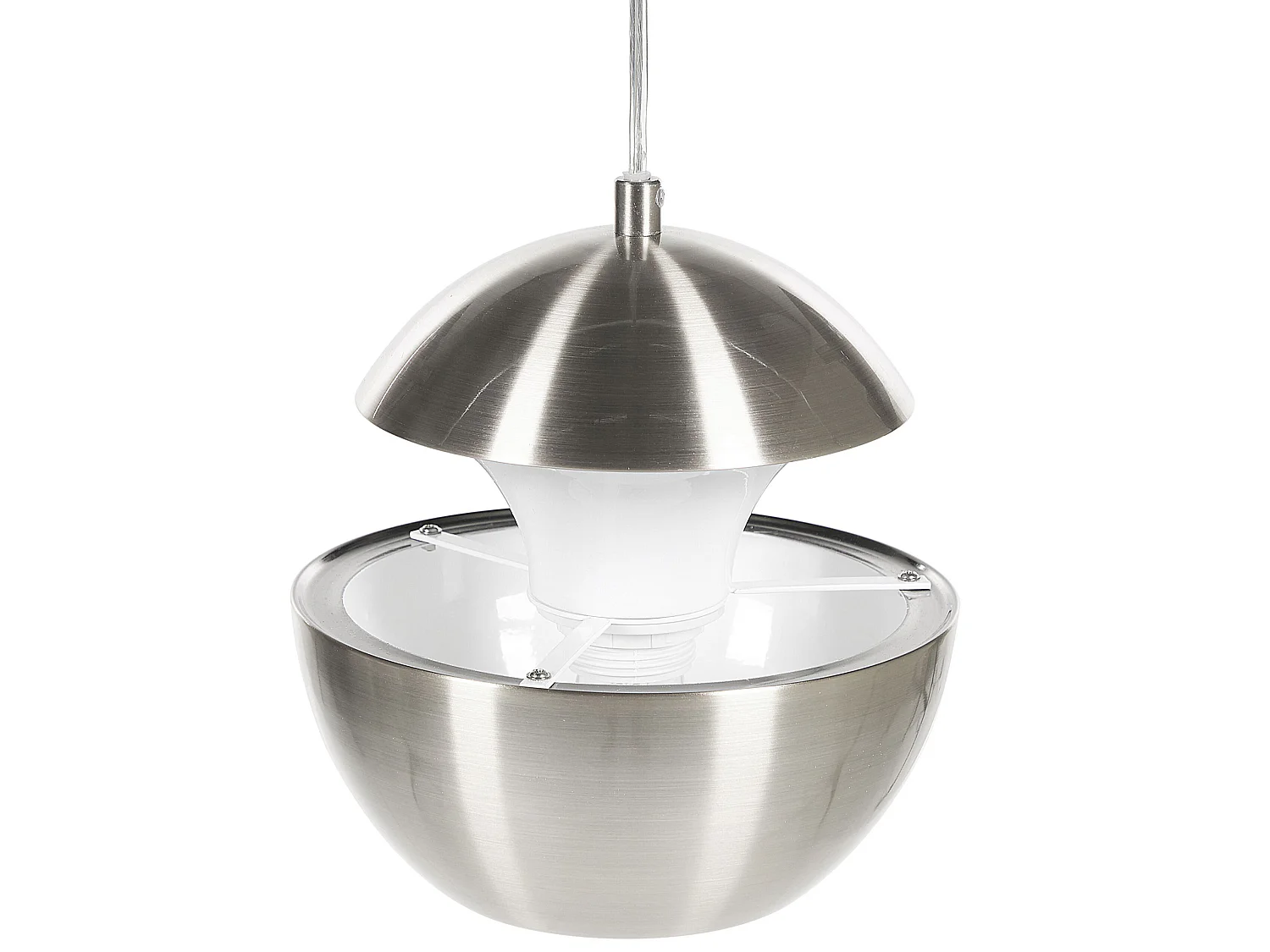 Lampe suspension BOJANA Métal Argenté