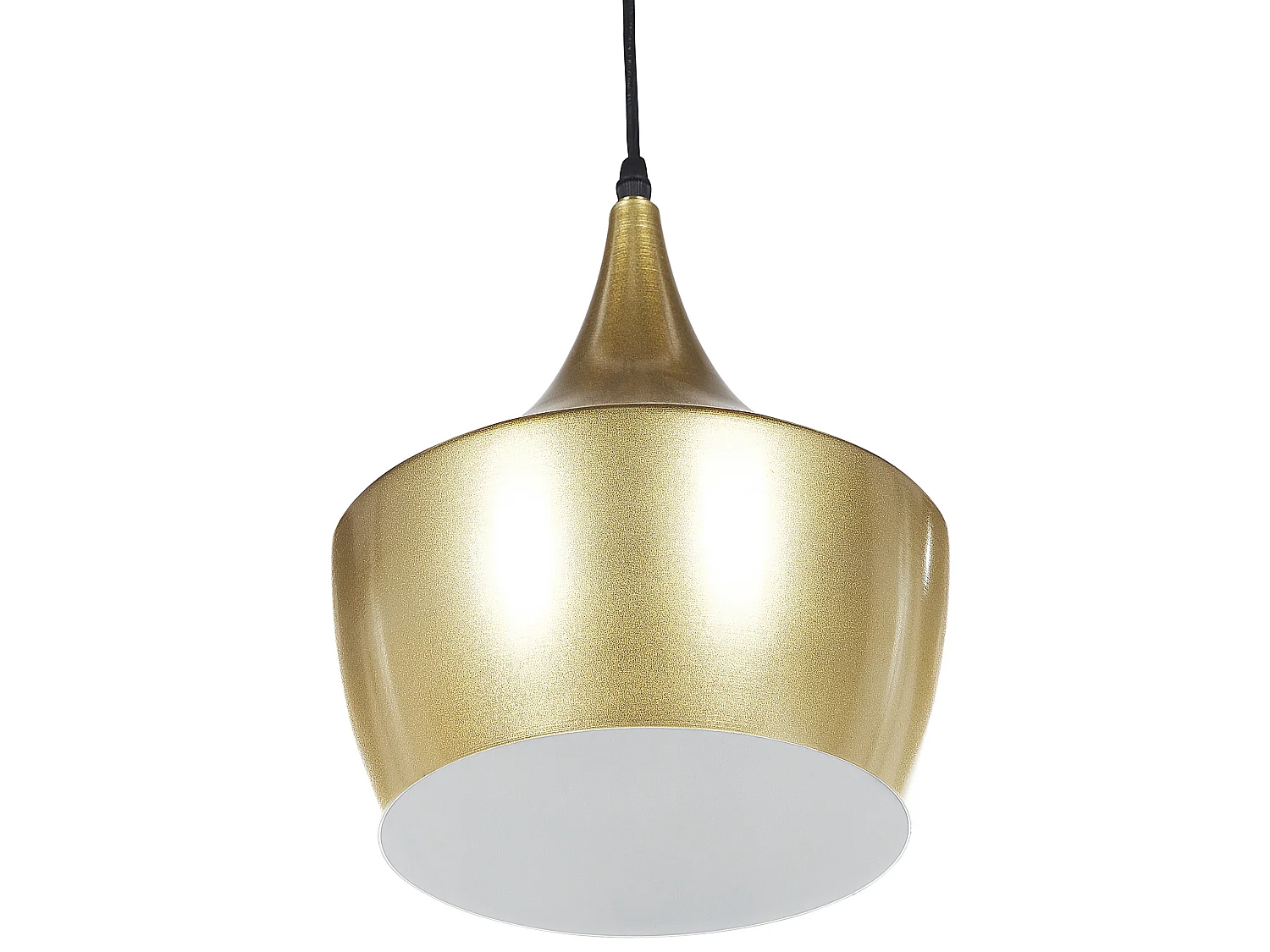 Lampe suspension FRASER Doré