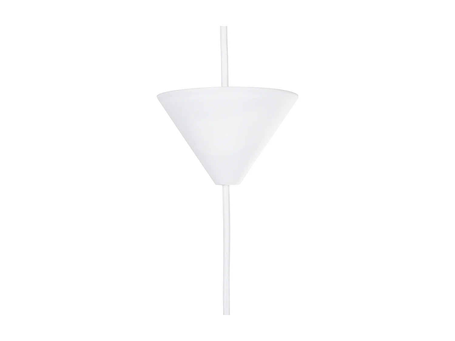 Lampe suspension DRAVA Plumes Blanc