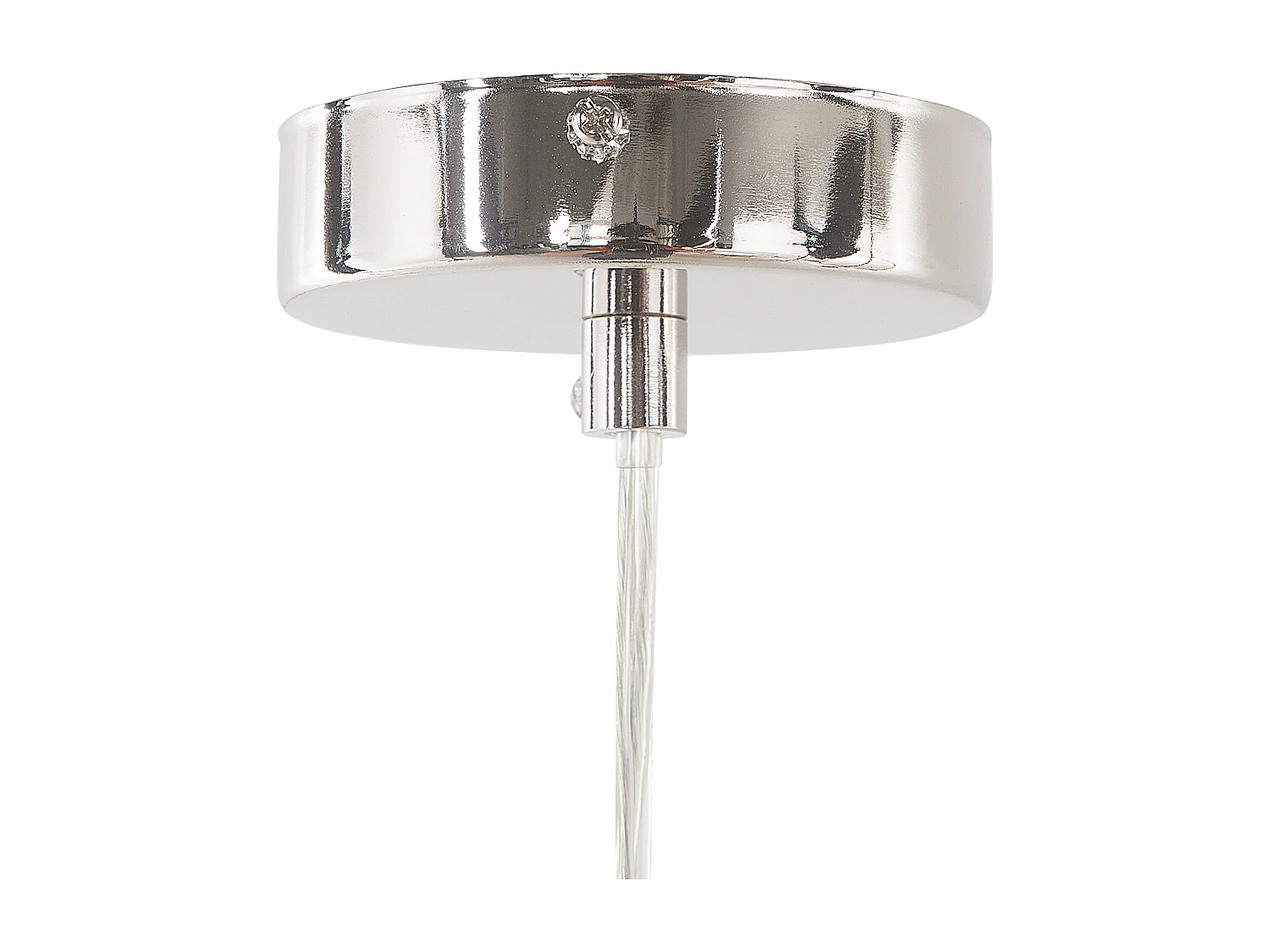 Lampe suspension en nickel PINEGA
