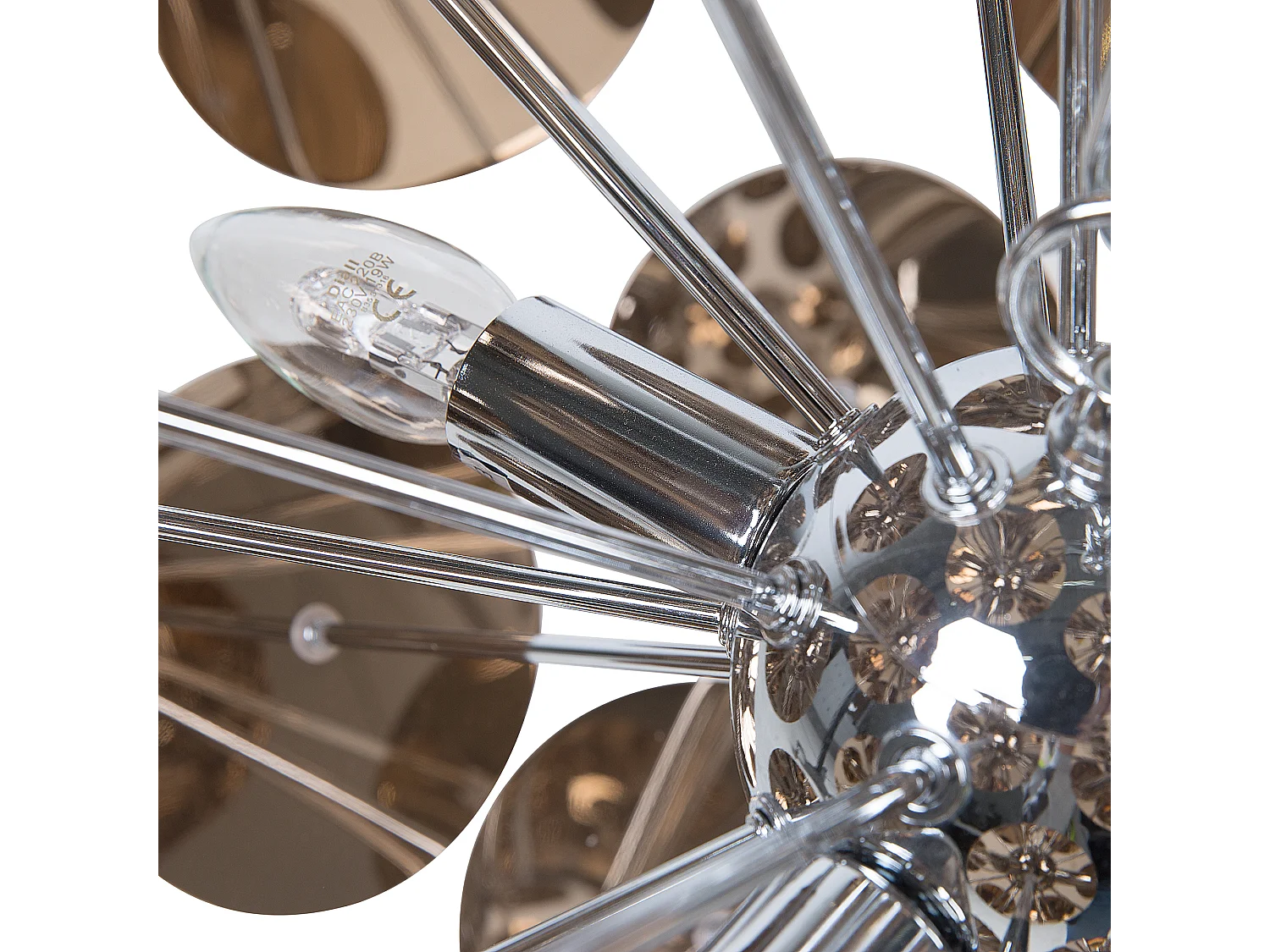 Lampe suspension ZAMBEZI Métal Cuivré