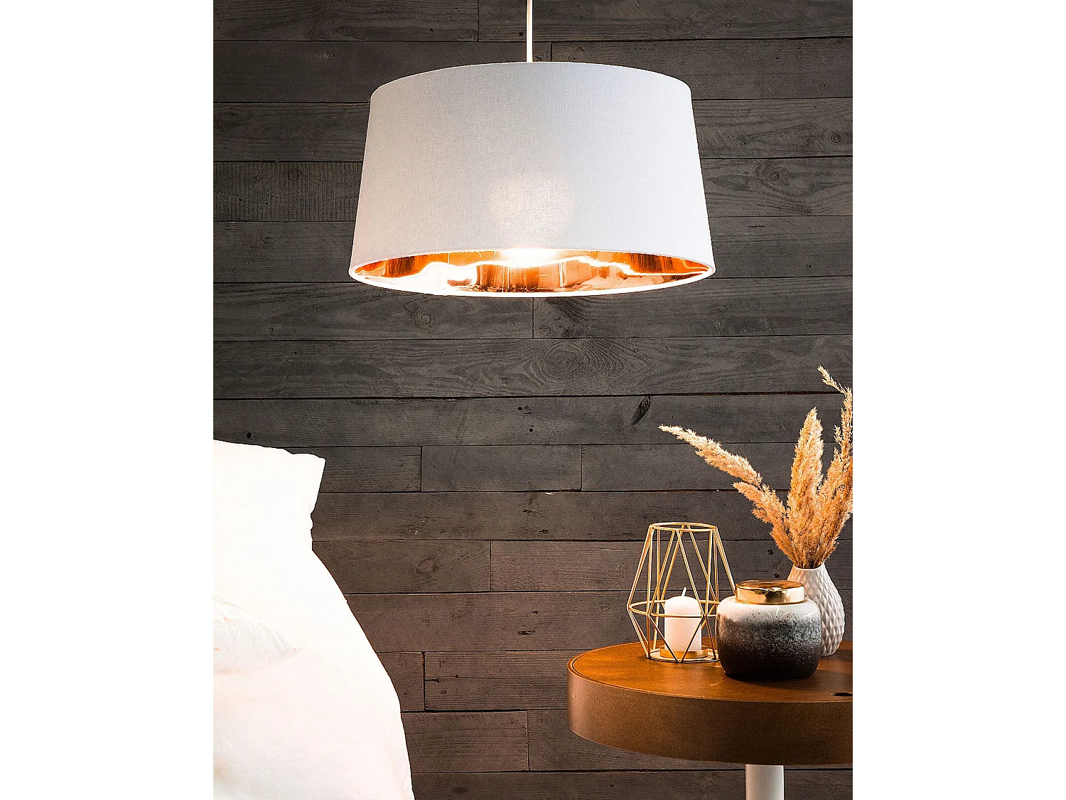 Lampadario KALLAR Bianco