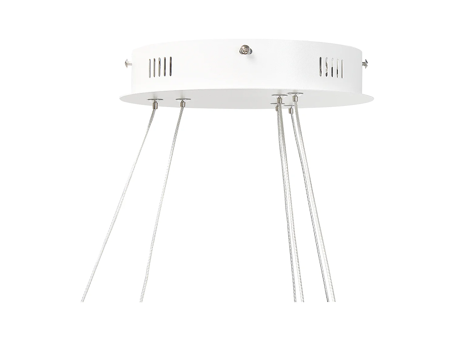 Lampe LED suspendue PUZI Métal Blanc