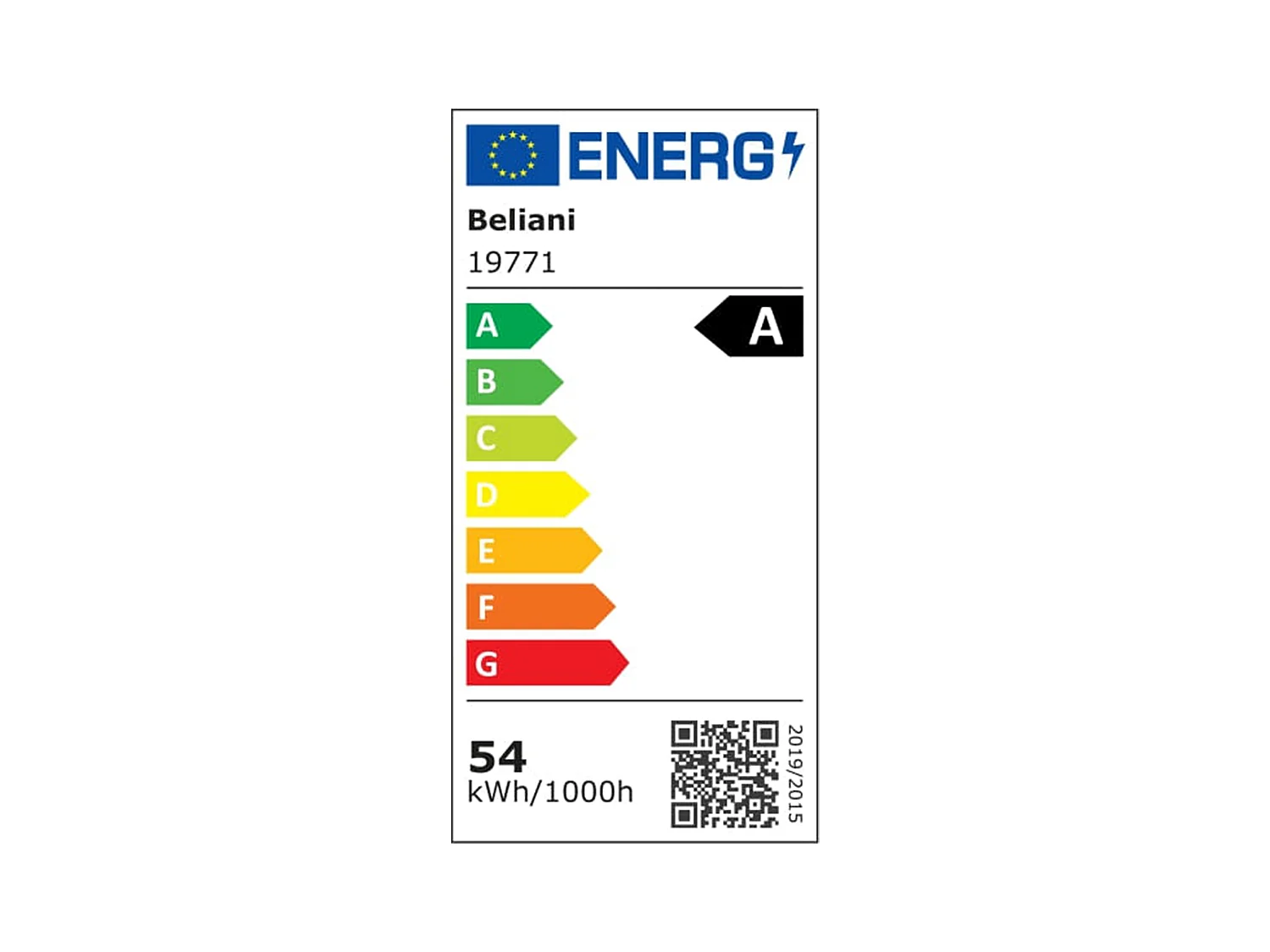 Lampe LED suspendue PUZI Métal Blanc