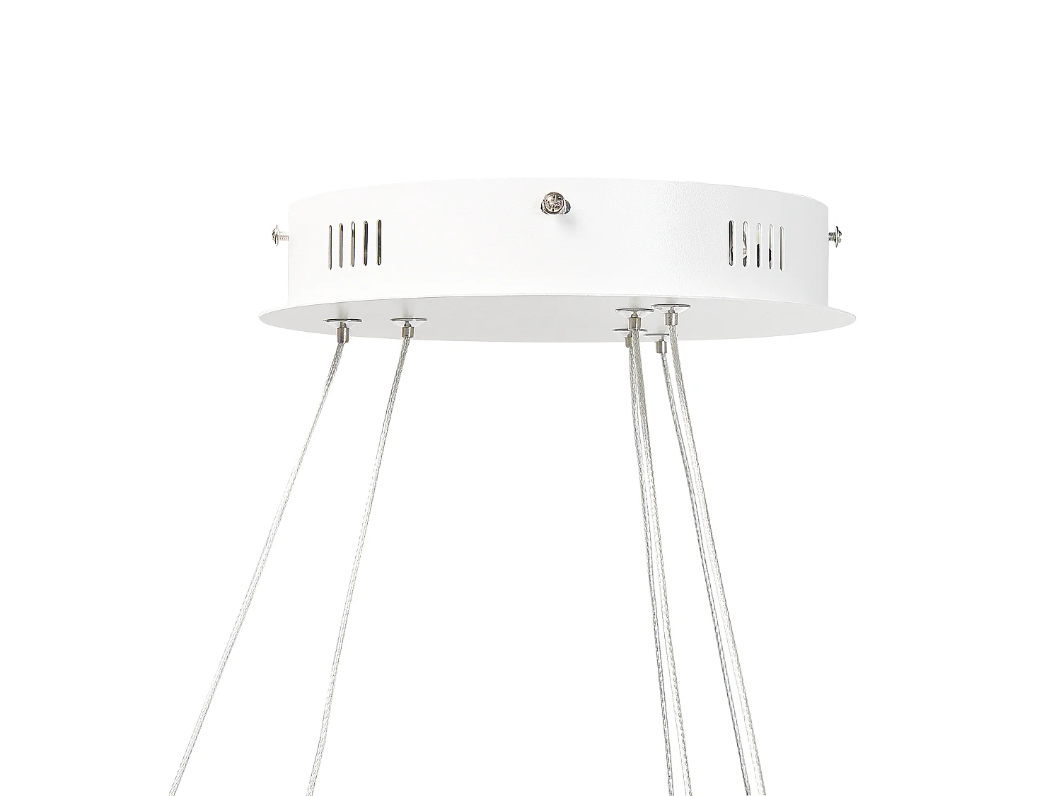 Lampe LED suspendue PUZI Métal Blanc