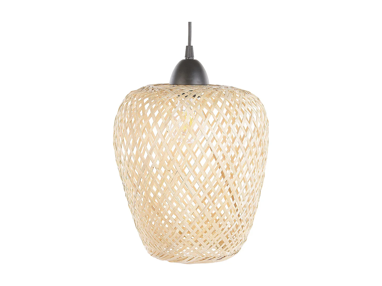 Hanglamp BOMU Bamboehout Koper