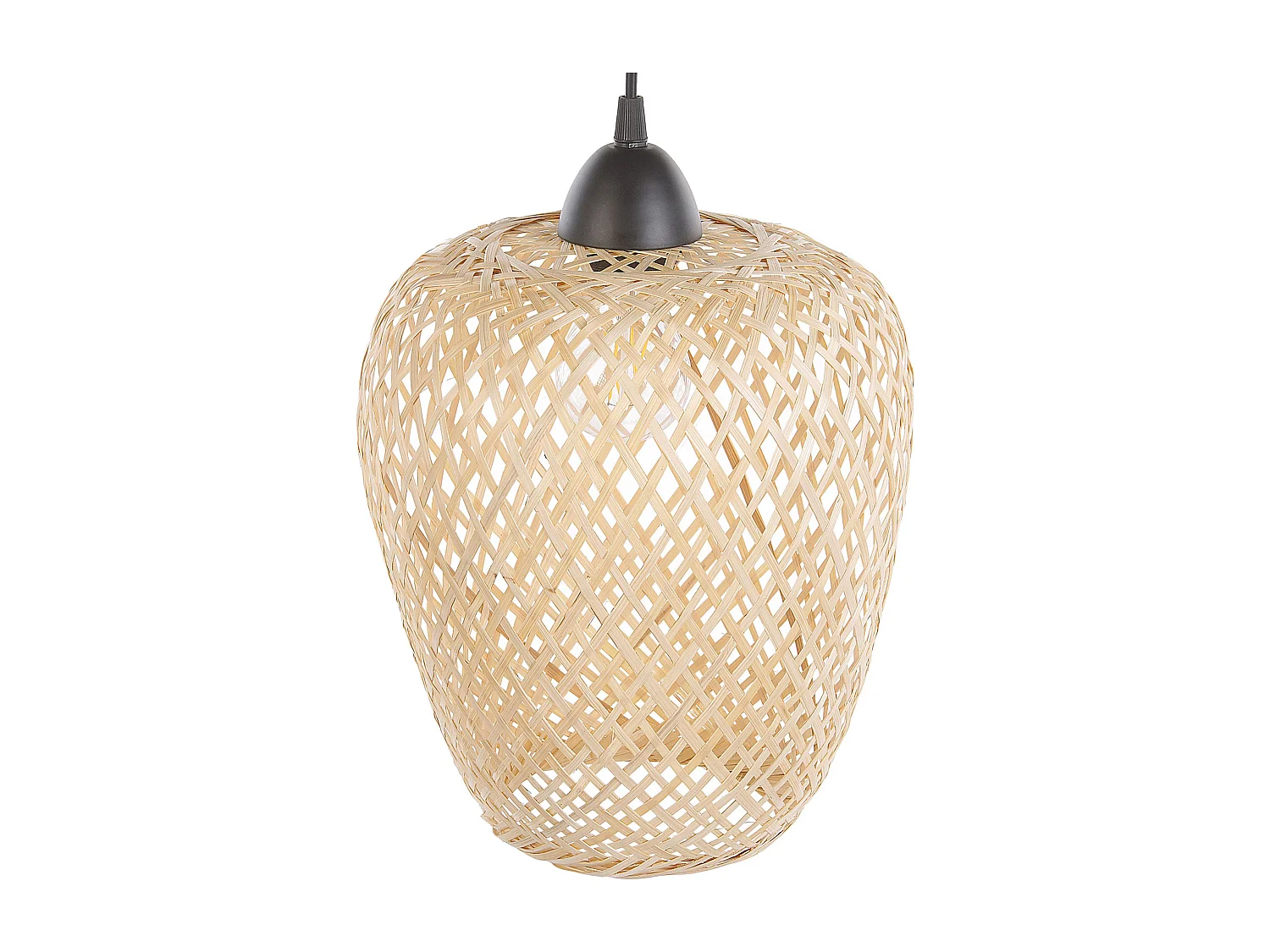 Hanglamp BOMU Bamboehout Koper