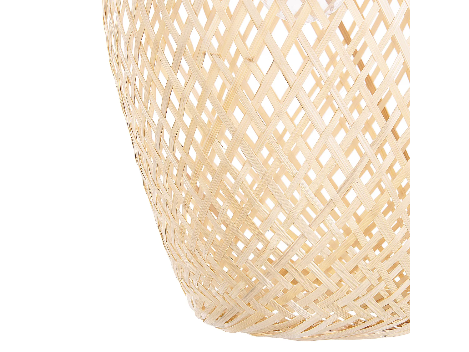 Lampe suspension BOMU Bambou Cuivré