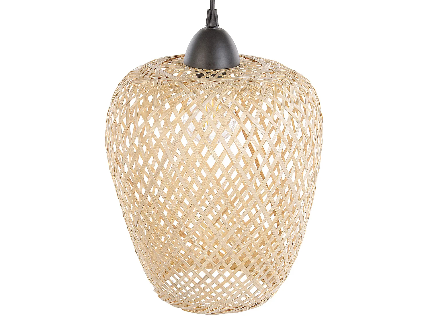 Hanglamp BOMU Bamboehout Koper