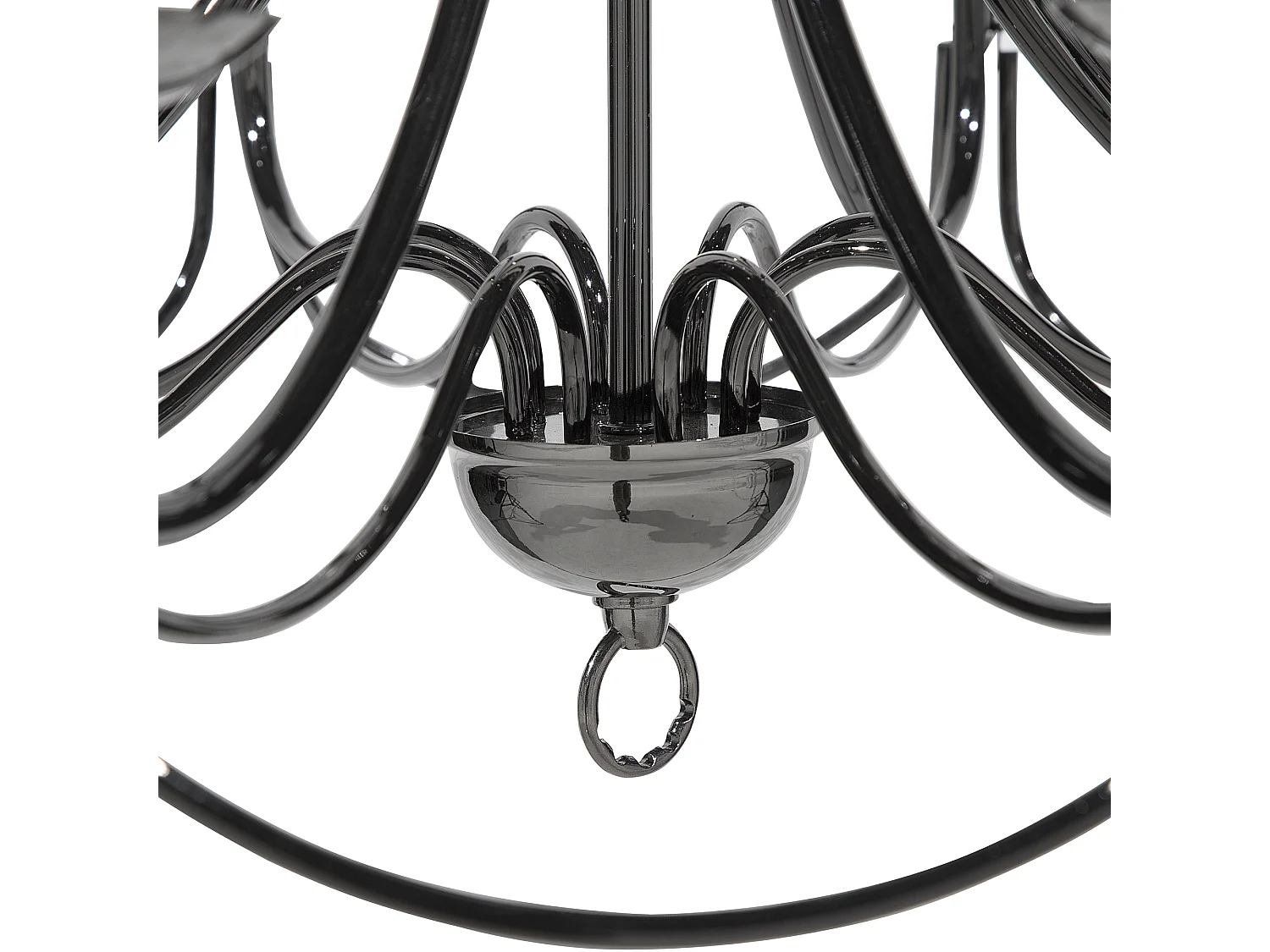 Lustre TEESTA Metal Preto