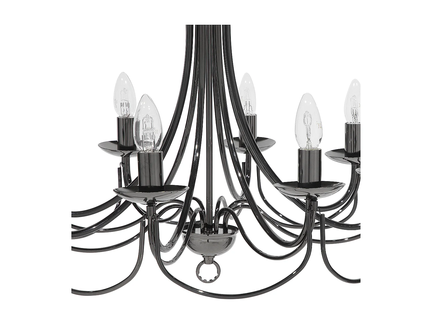Lustre TEESTA Metal Preto