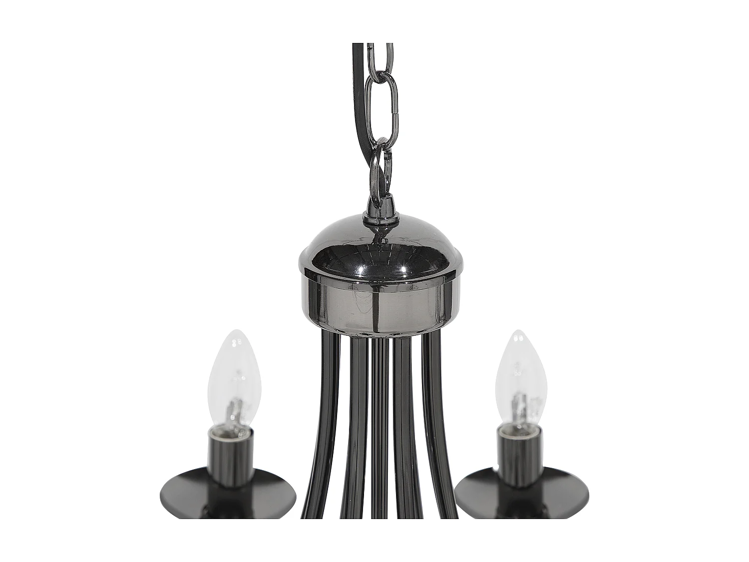 Lampadario TEESTA Metallo Nero