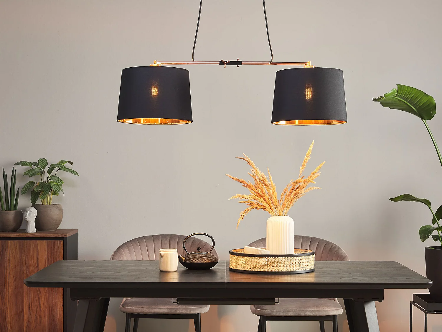 Hanglamp zwart FUCINO