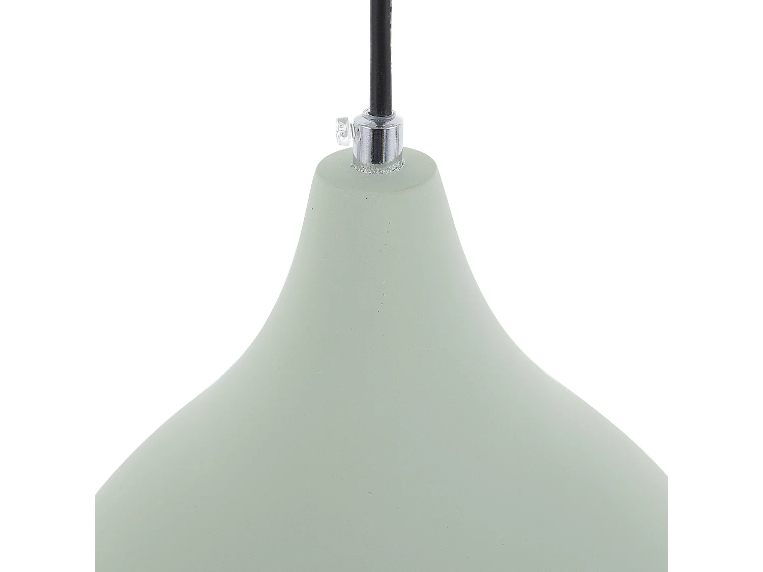 Lampe suspension LAMBRO Béton Vert clair