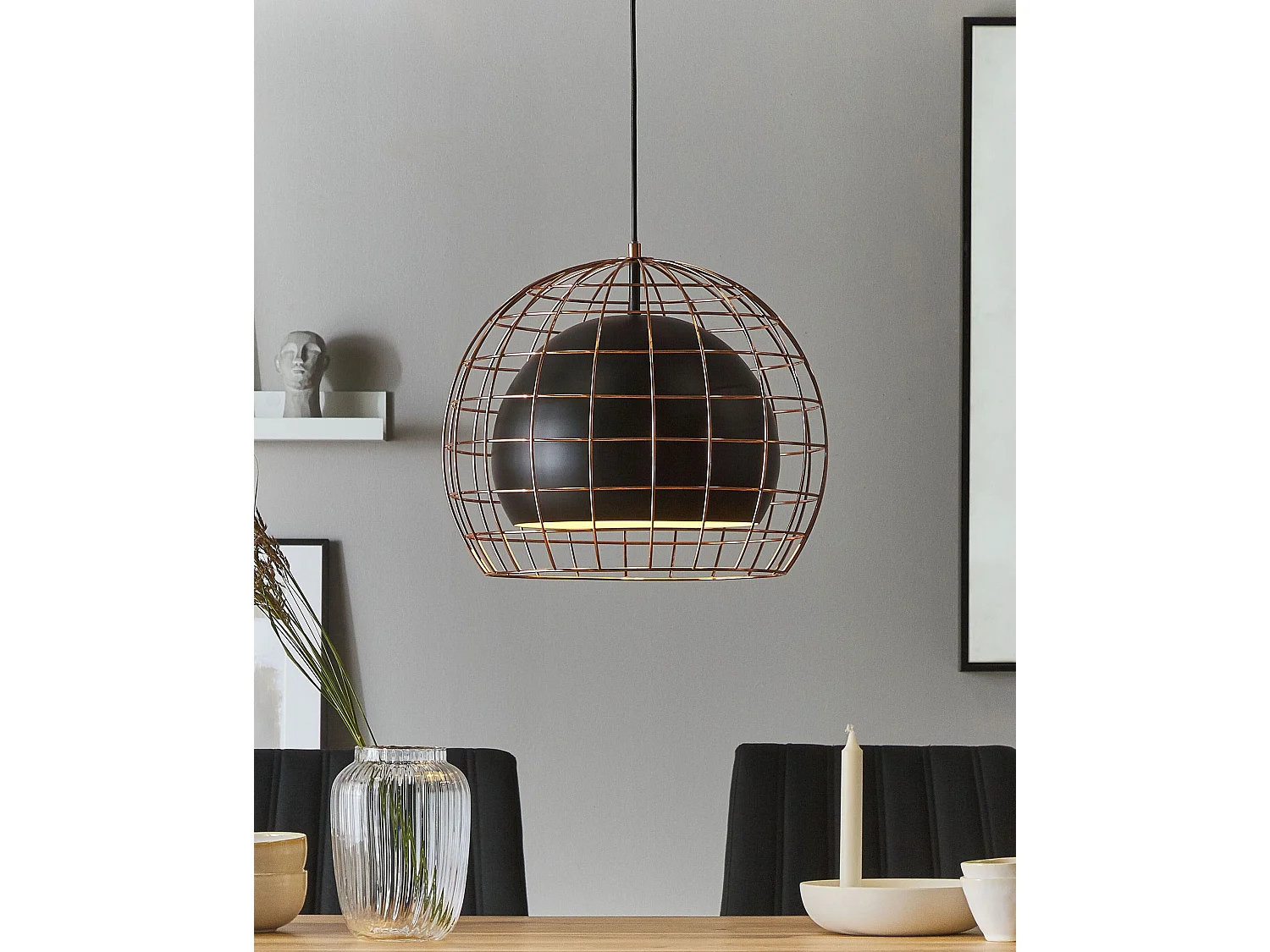 Hanglamp LIRI Metaal Zwart