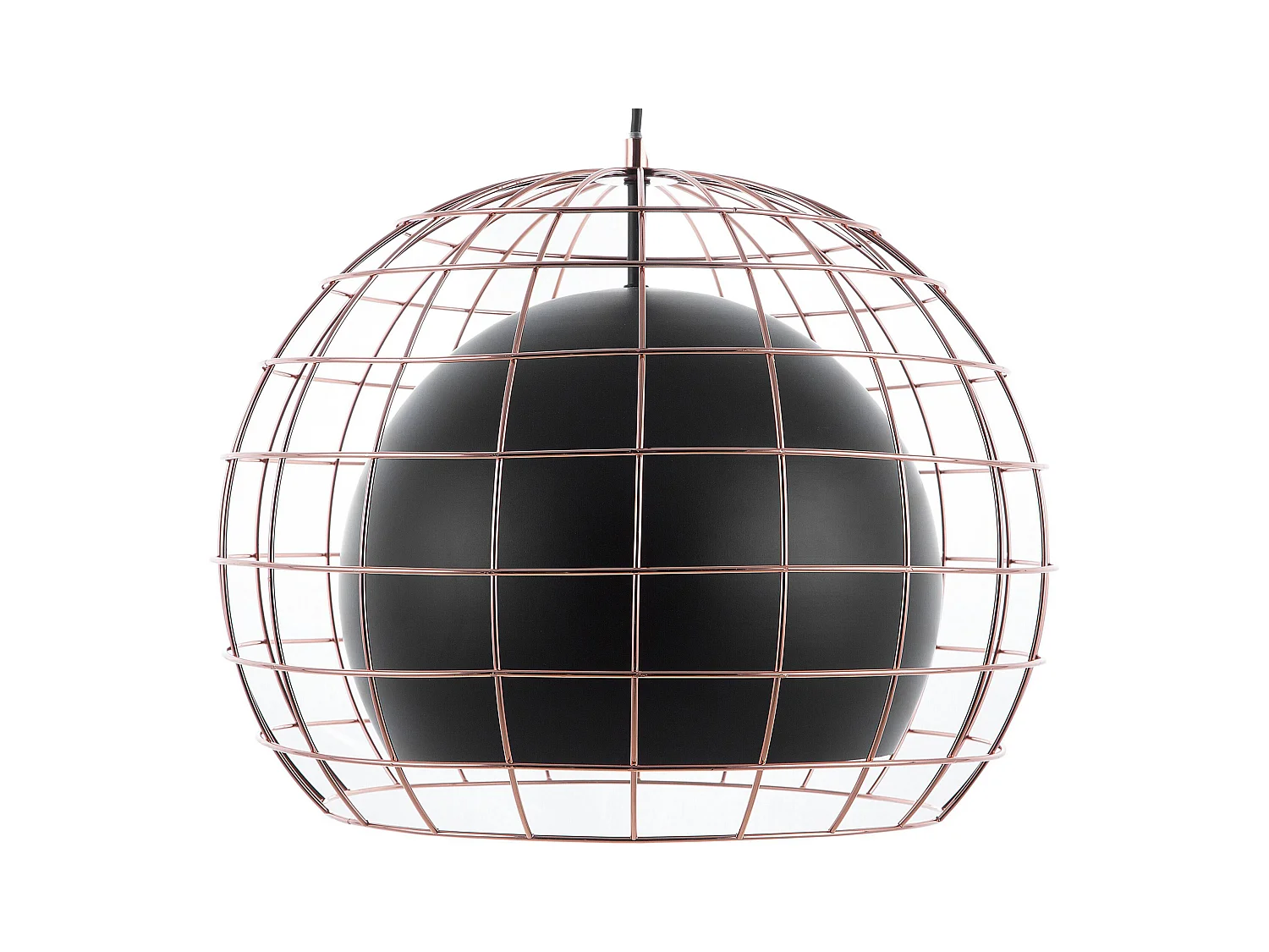 Lampe suspension LIRI Métal Noir