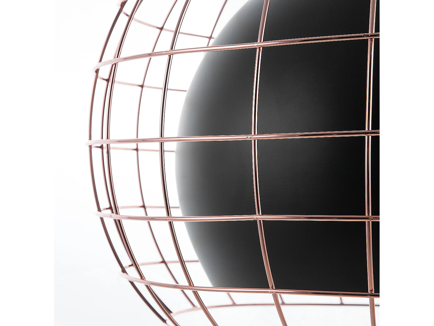 Lampe suspension LIRI Métal Noir