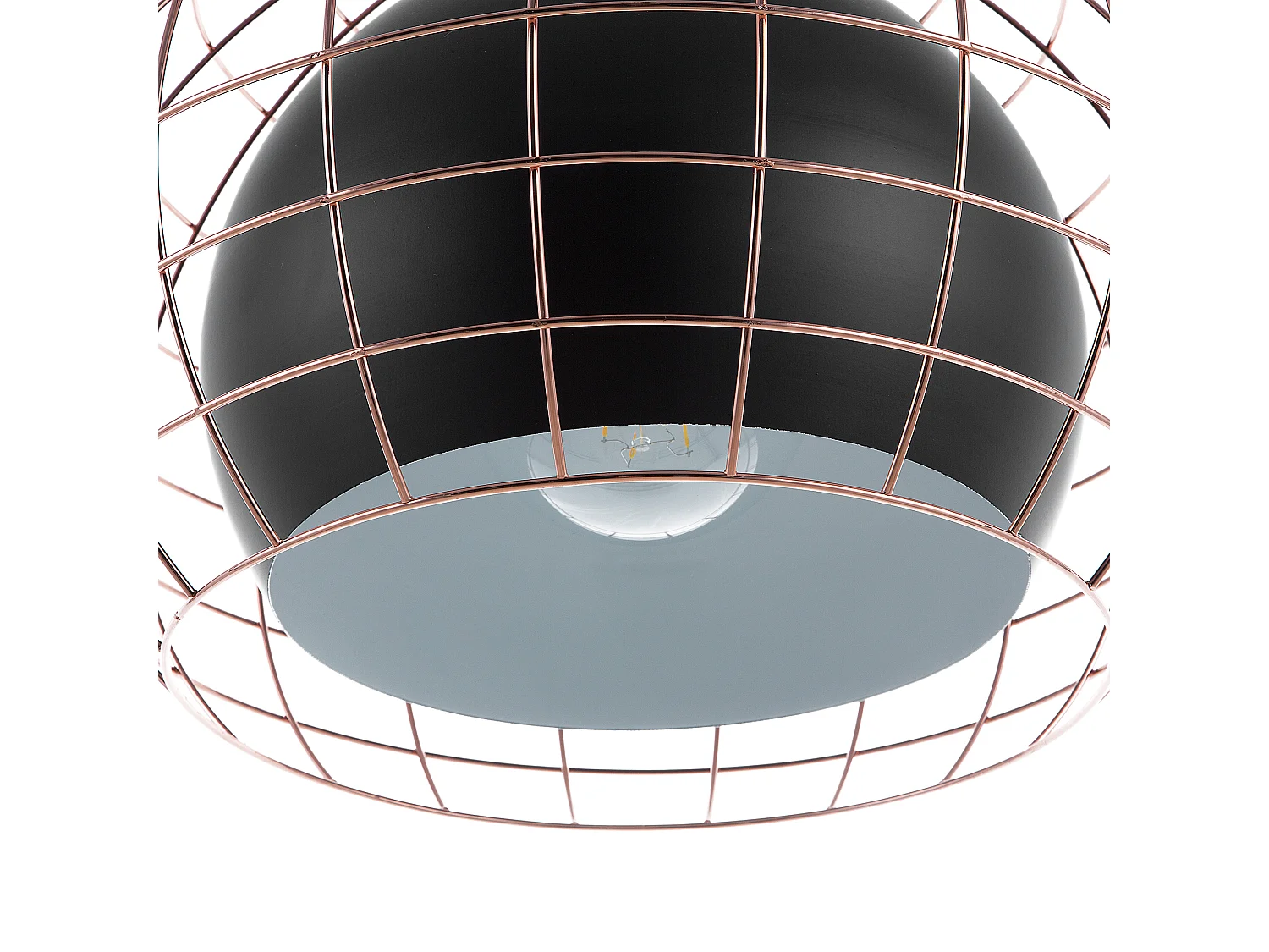 Candeeiro suspenso LIRI Metal Preto