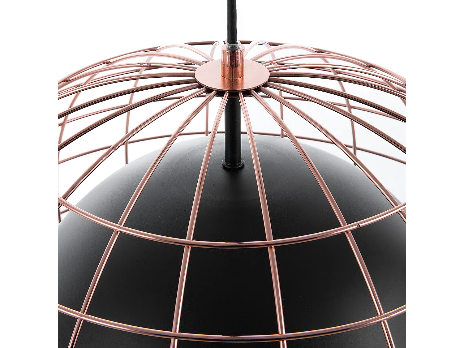 Candeeiro suspenso LIRI Metal Preto