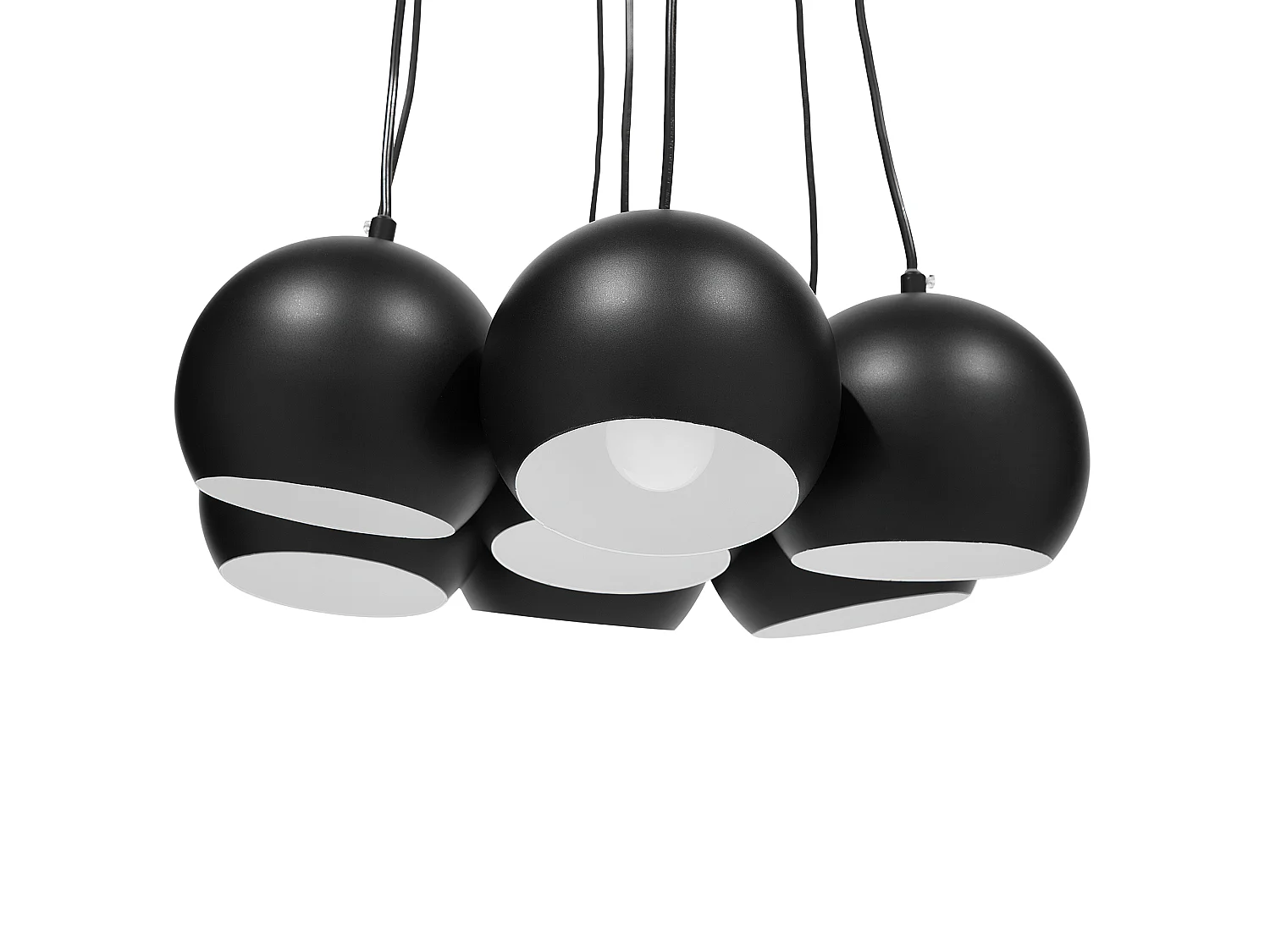 Hanglamp OLZA Metaal Zwart