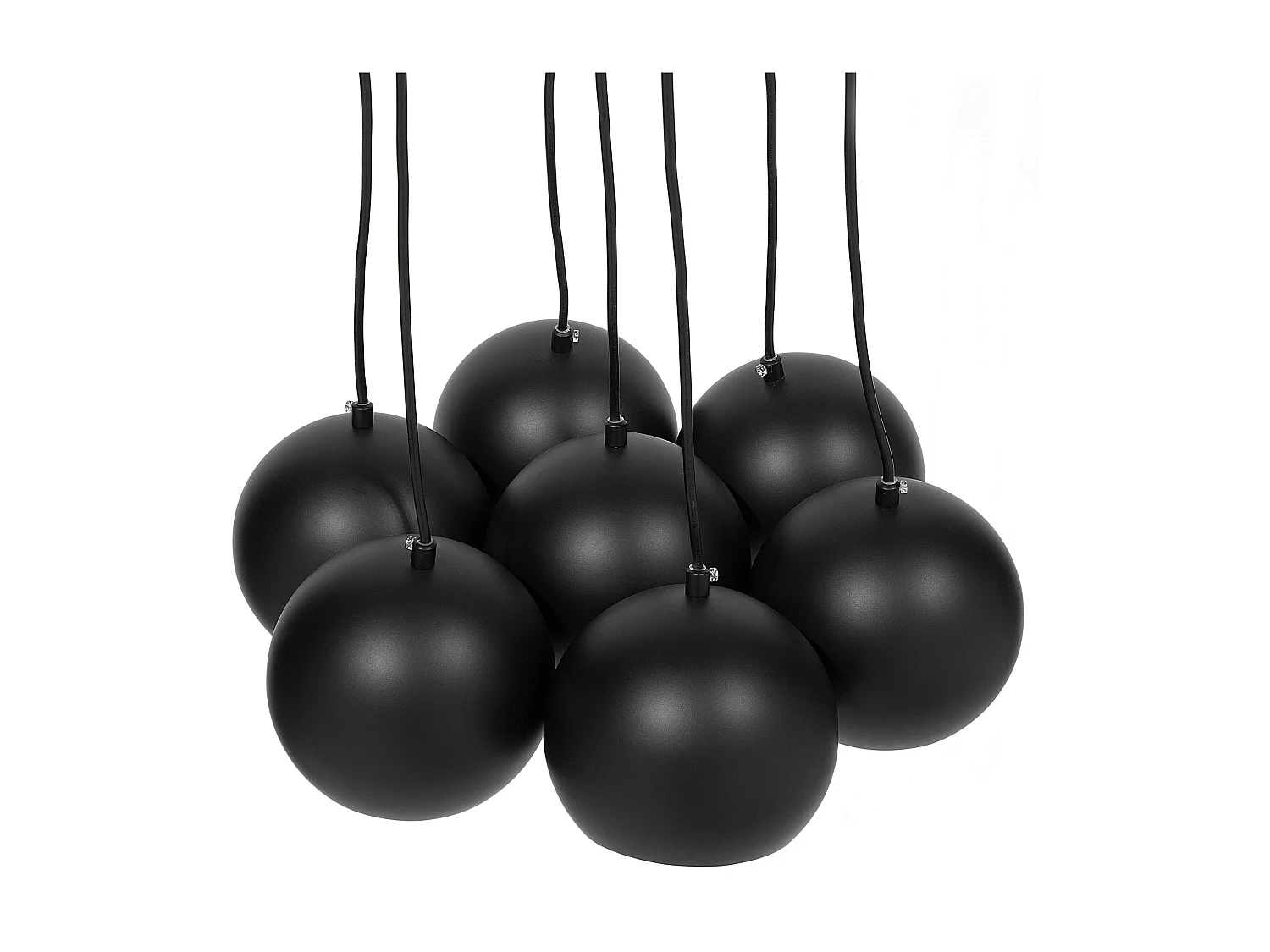 Hanglamp OLZA Metaal Zwart