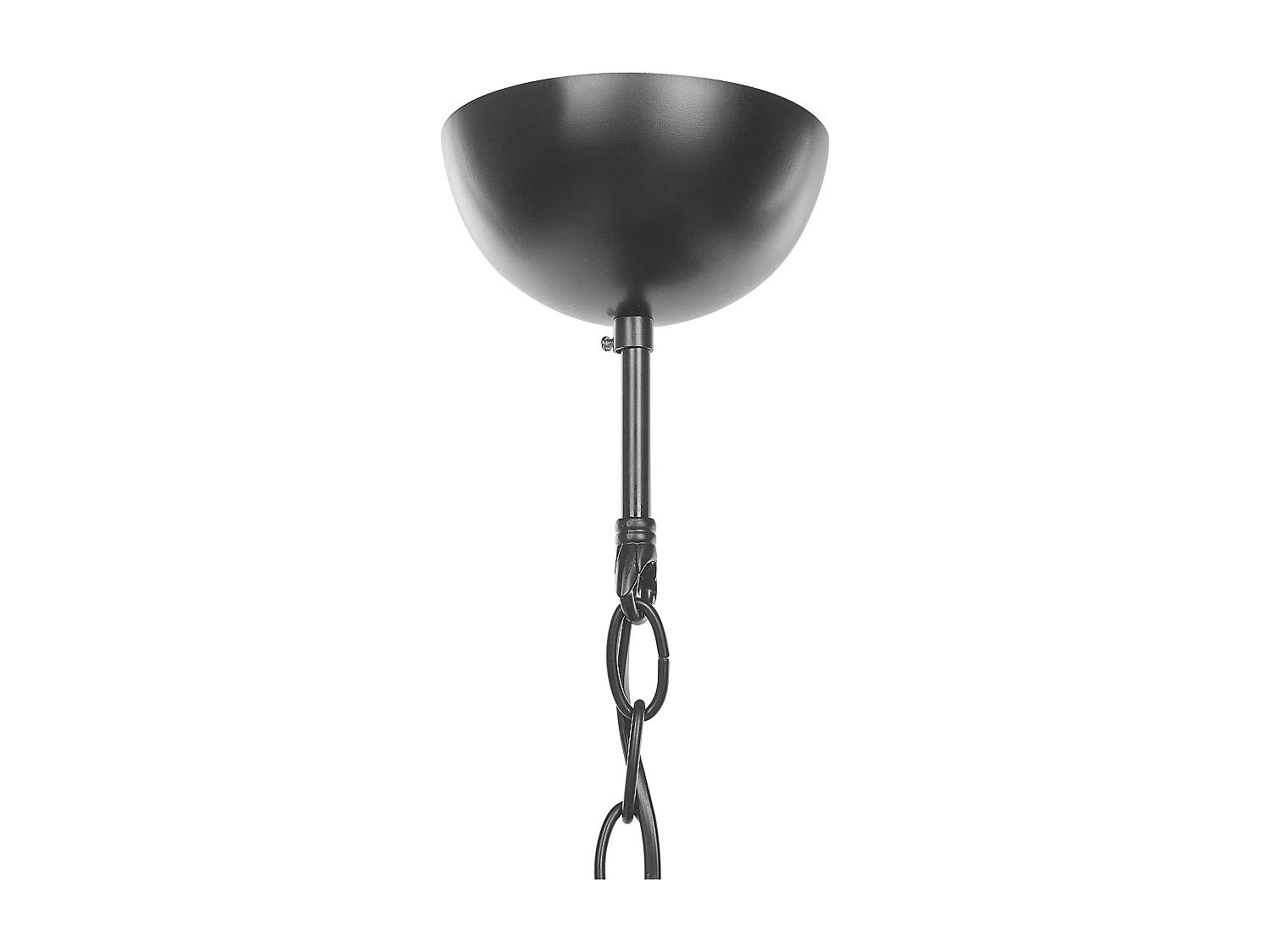 Candeeiro suspenso MARITSA Metal Preto/Dourado