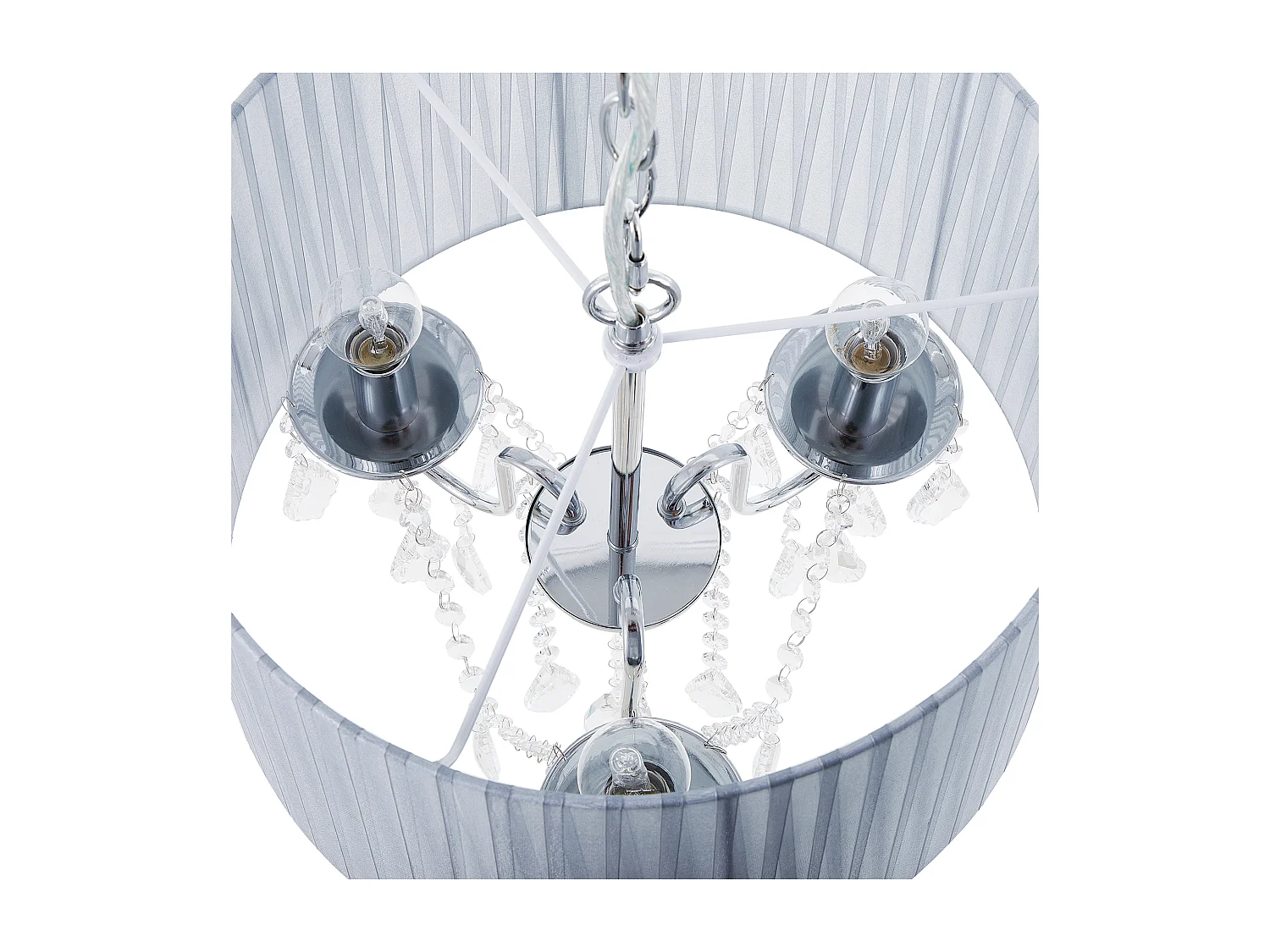 Lampadario EVANS Grigio chiaro