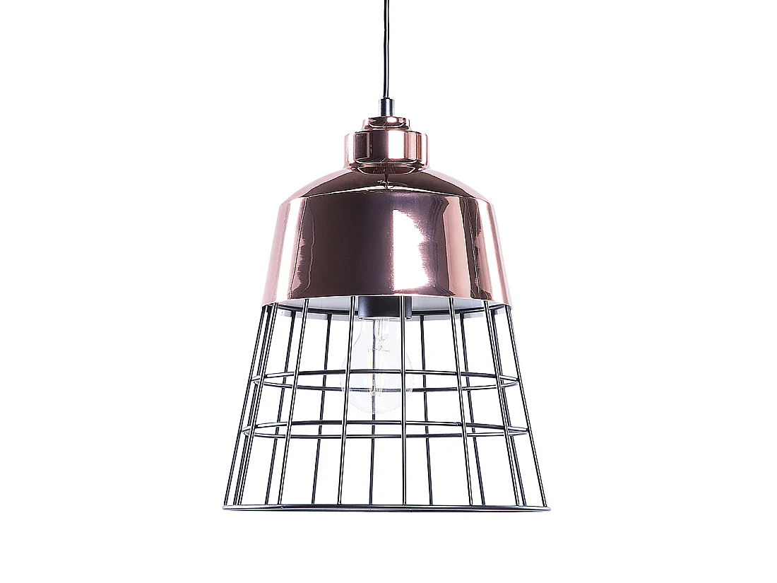 Lampe suspension MONTE Métal Cuivré