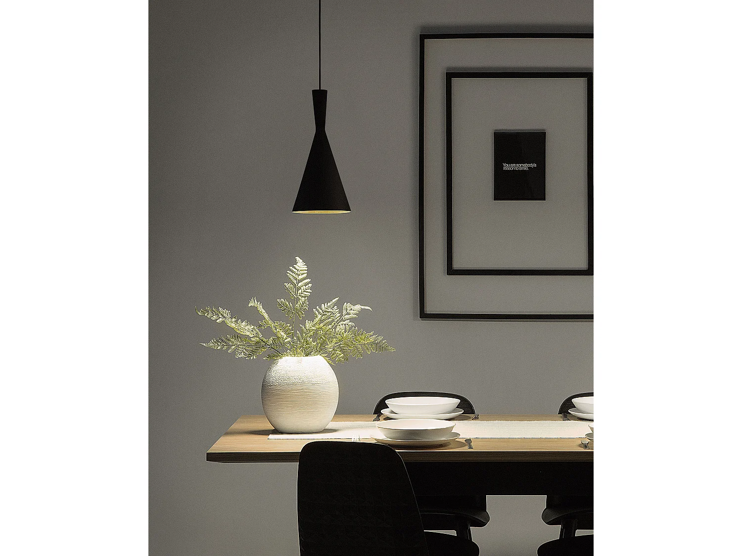 Hanglamp TAGUS Zwart