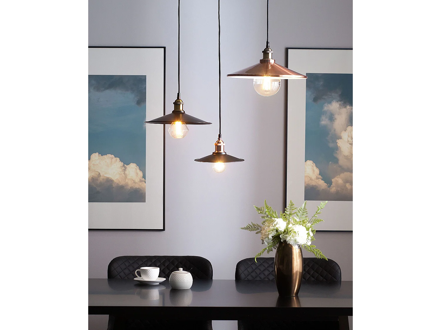 Hanglamp PELLY Metaal Koper