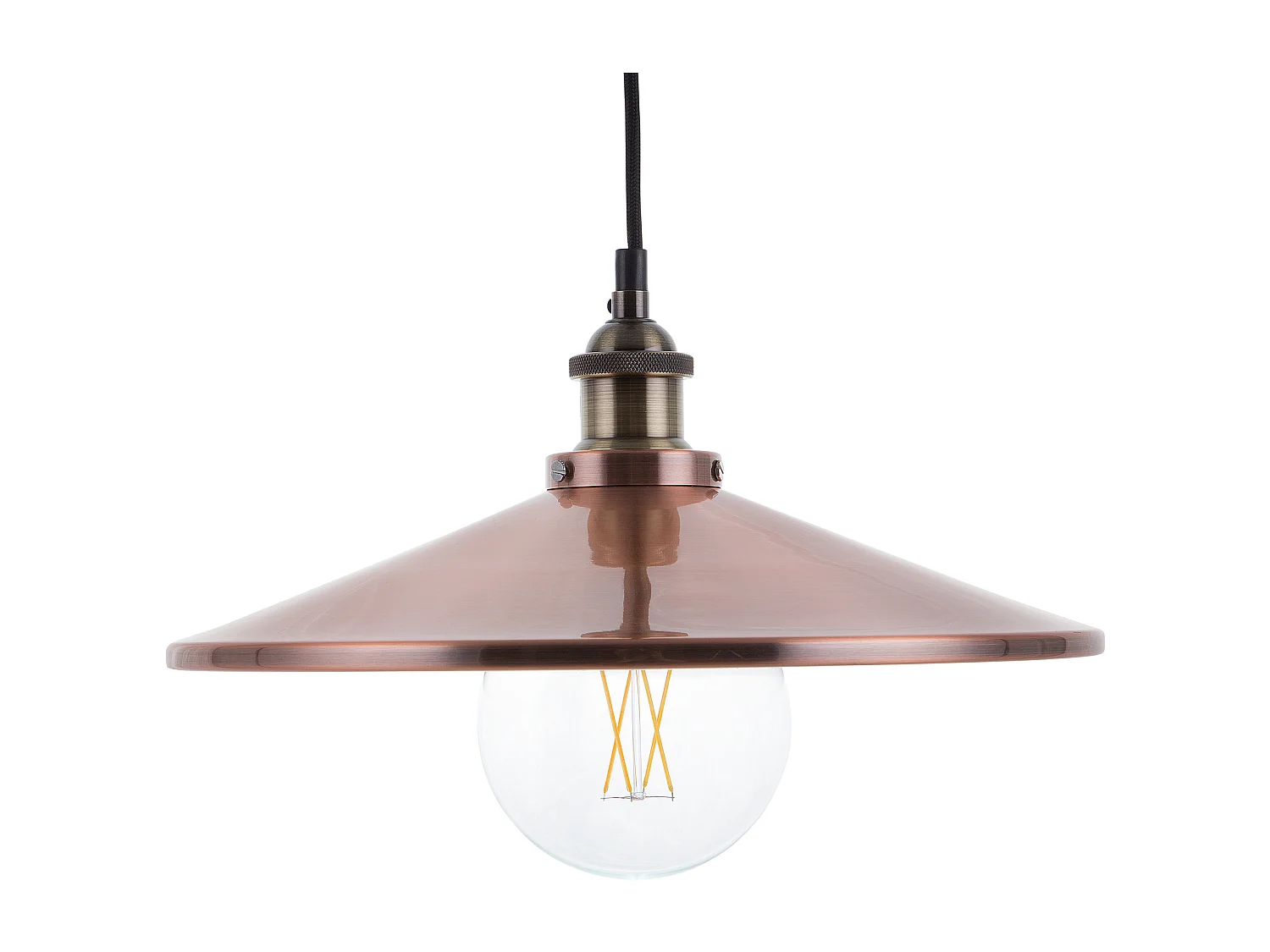 Hanglamp PELLY Metaal Koper